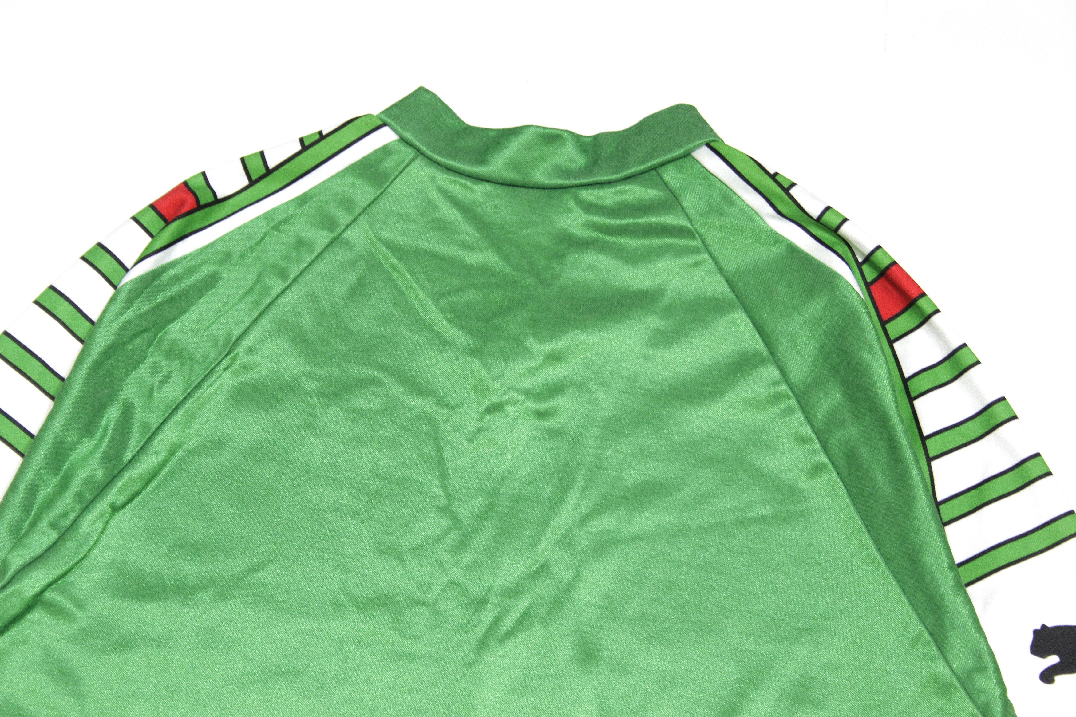Puma 80S Logo Soccer Longleeve Sport Jersey Shirt Vintage Size US L / EU 52-54 / 3 - 4 Thumbnail