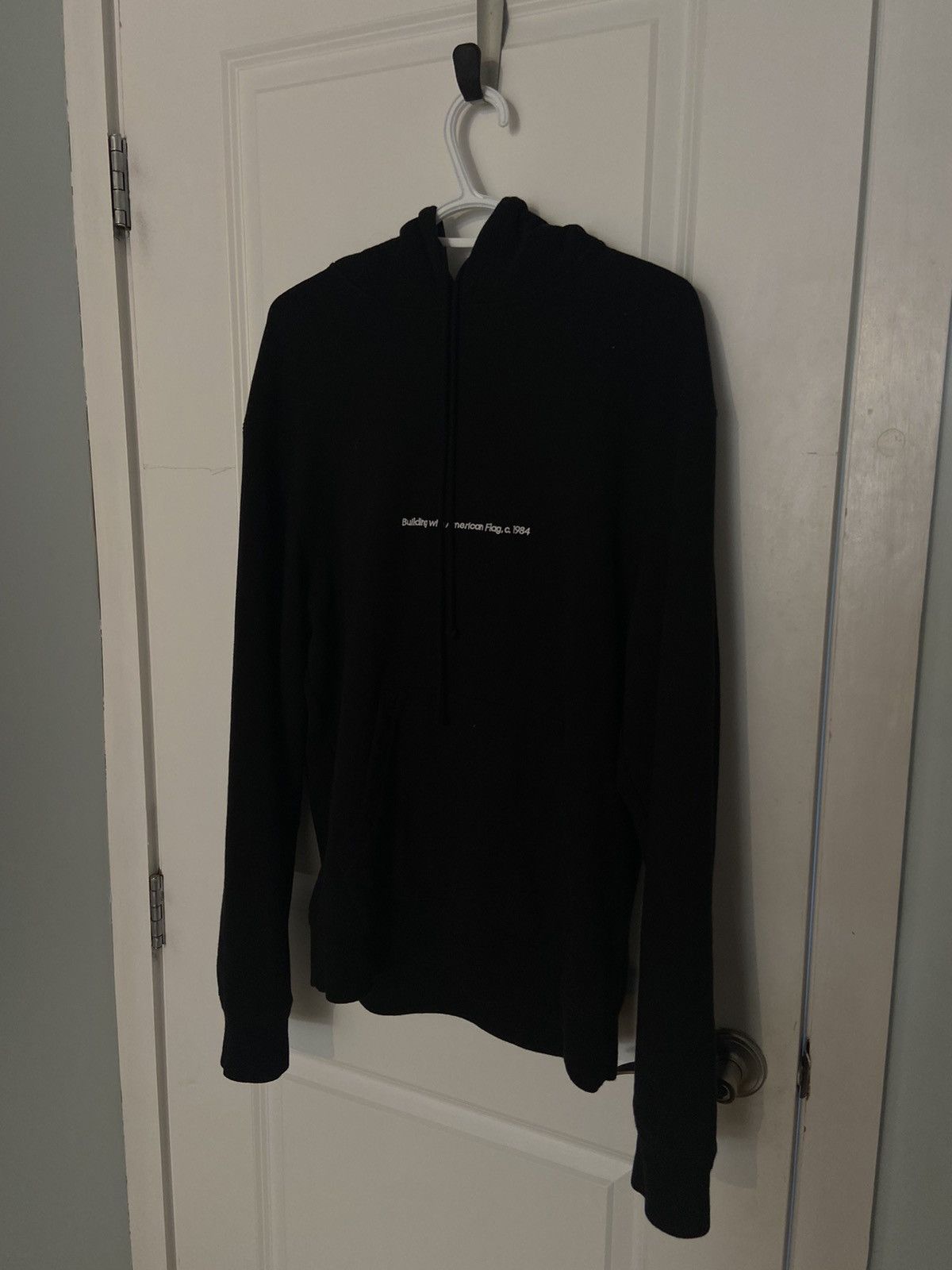 トップス Raf Simons - American Flag Hoodie Raf Simons Black Robert Mapplethorpe Edition American Flag