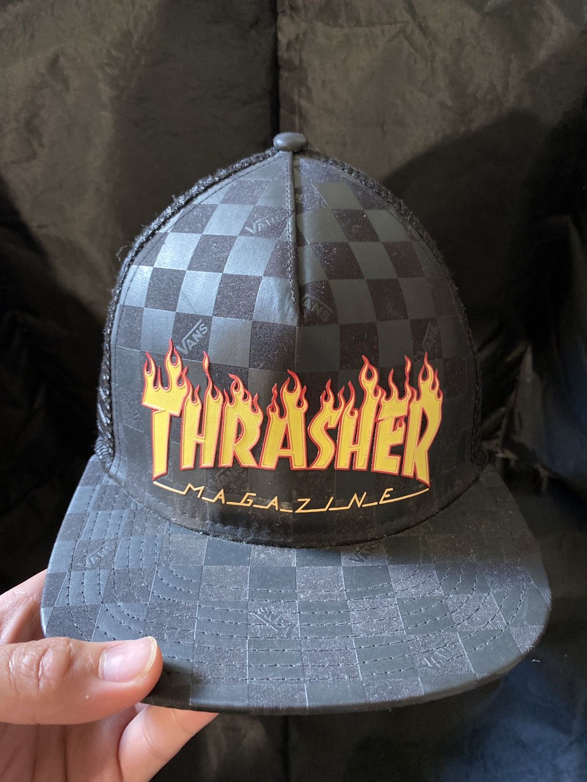 Vans thrasher cheap hat