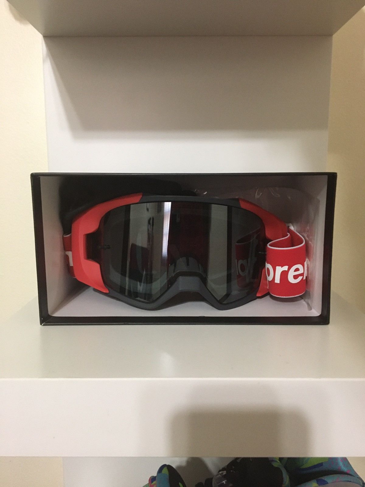 Supreme Fox Racing VUE Goggles Red