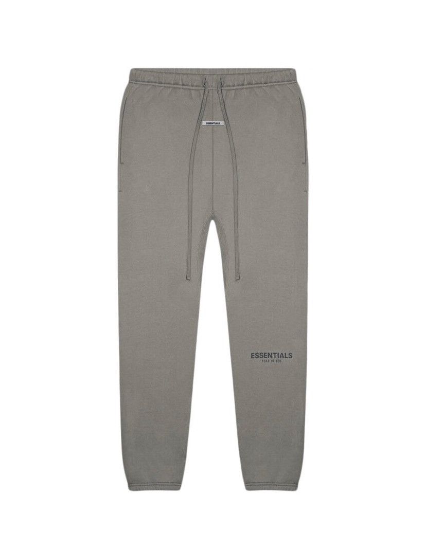 Fear of God Fear of God Essentials Charcoal Grey Fleece Lounge Pants Size US 32 / EU 48 - 1 Thumbnail
