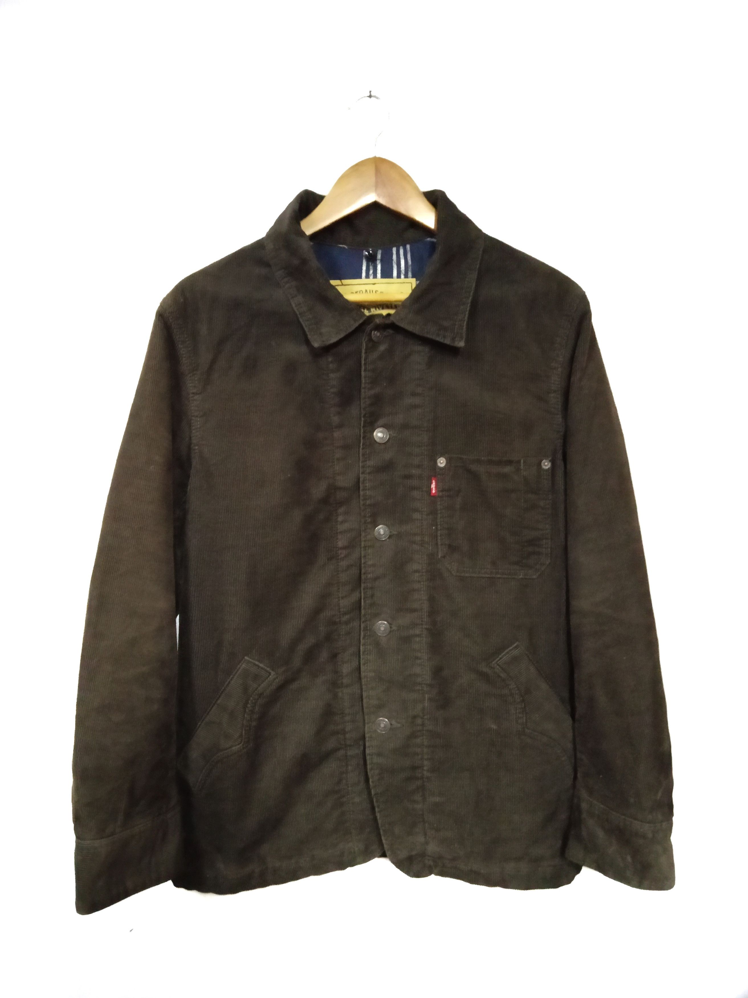 LEVIS REDTAB CUDROY JACKET BUTTON UP