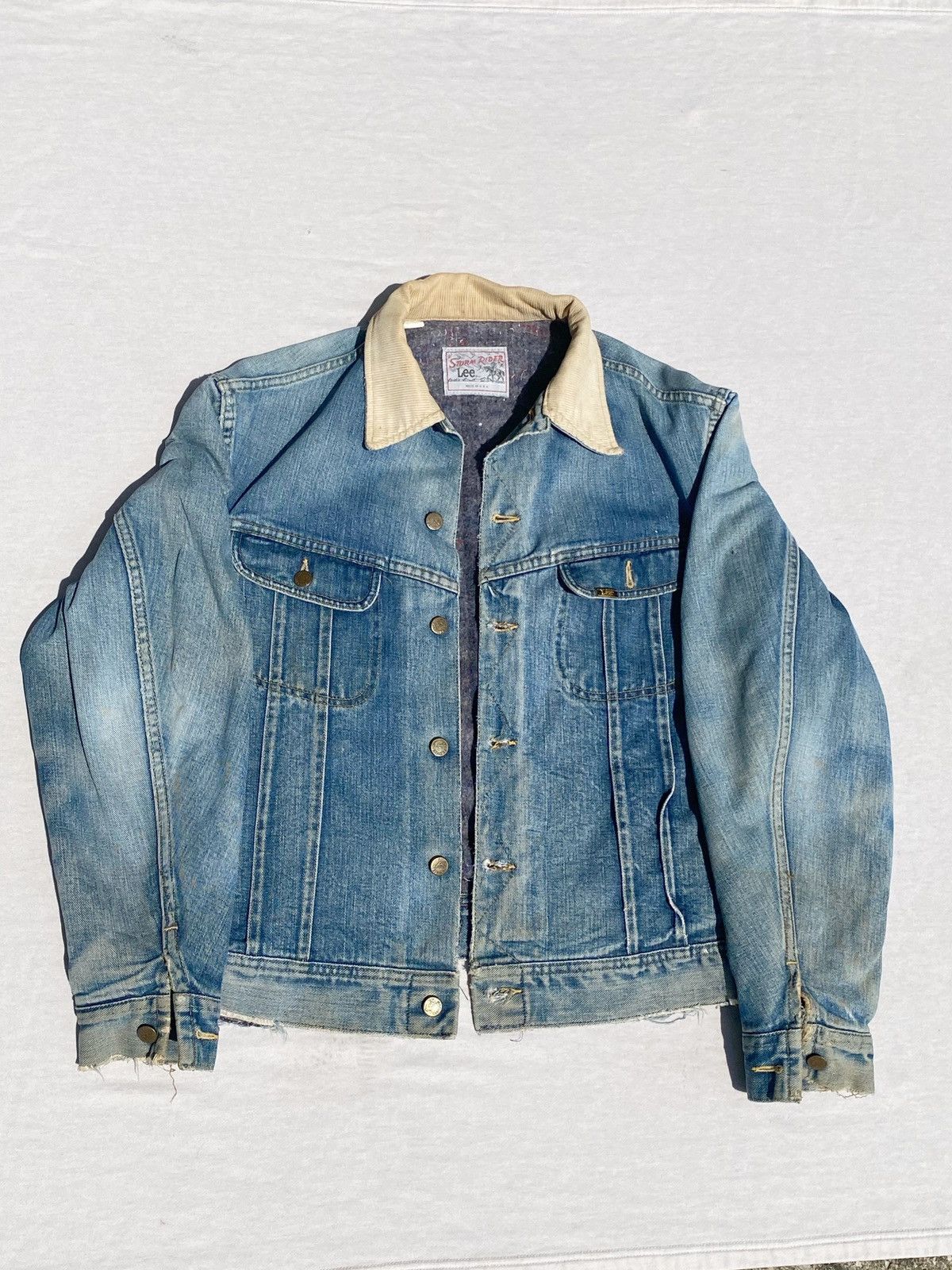 Lee Vintage Lee Storm Rider Jean Jacket Size US M / EU 48-50 / 2 - 2 Preview