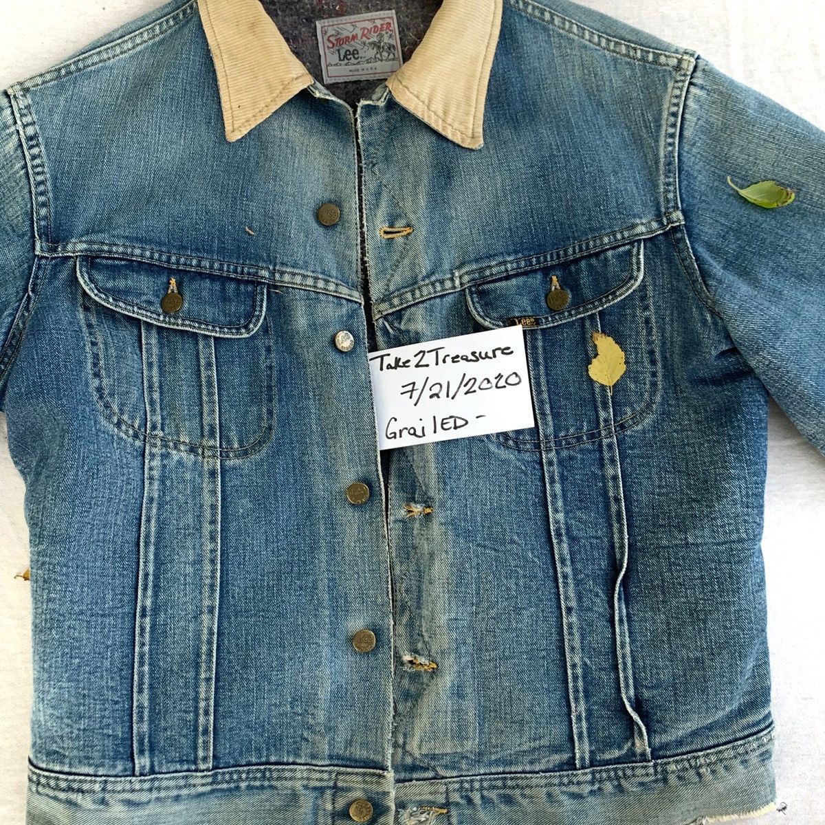 Lee Vintage Lee Storm Rider Jean Jacket Size US M / EU 48-50 / 2 - 1 Preview