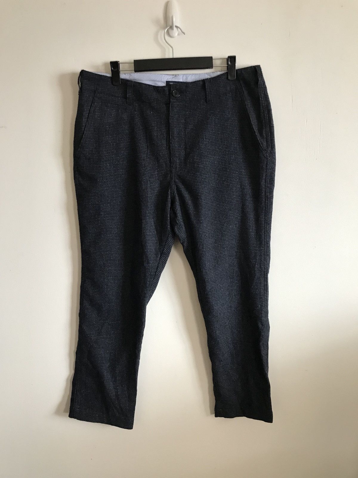 Urban Research Doors Made In Japan Urban Research Black Houndstooth Casual Pants Size US 34 / EU 50 - 2 Preview