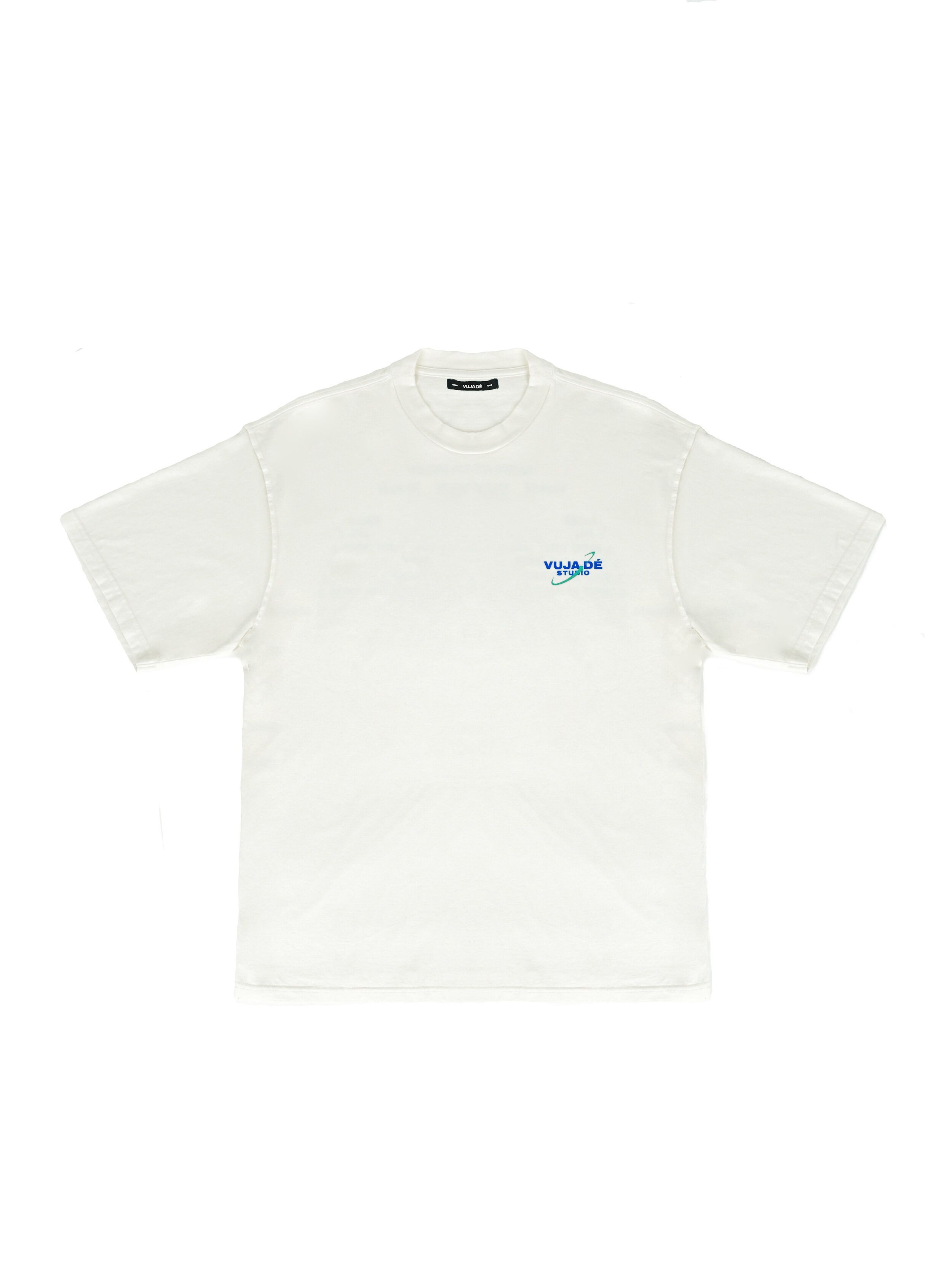 Japanese Brand Vuja De Studio Vintage Overlock “happiness” T-Shirt ...