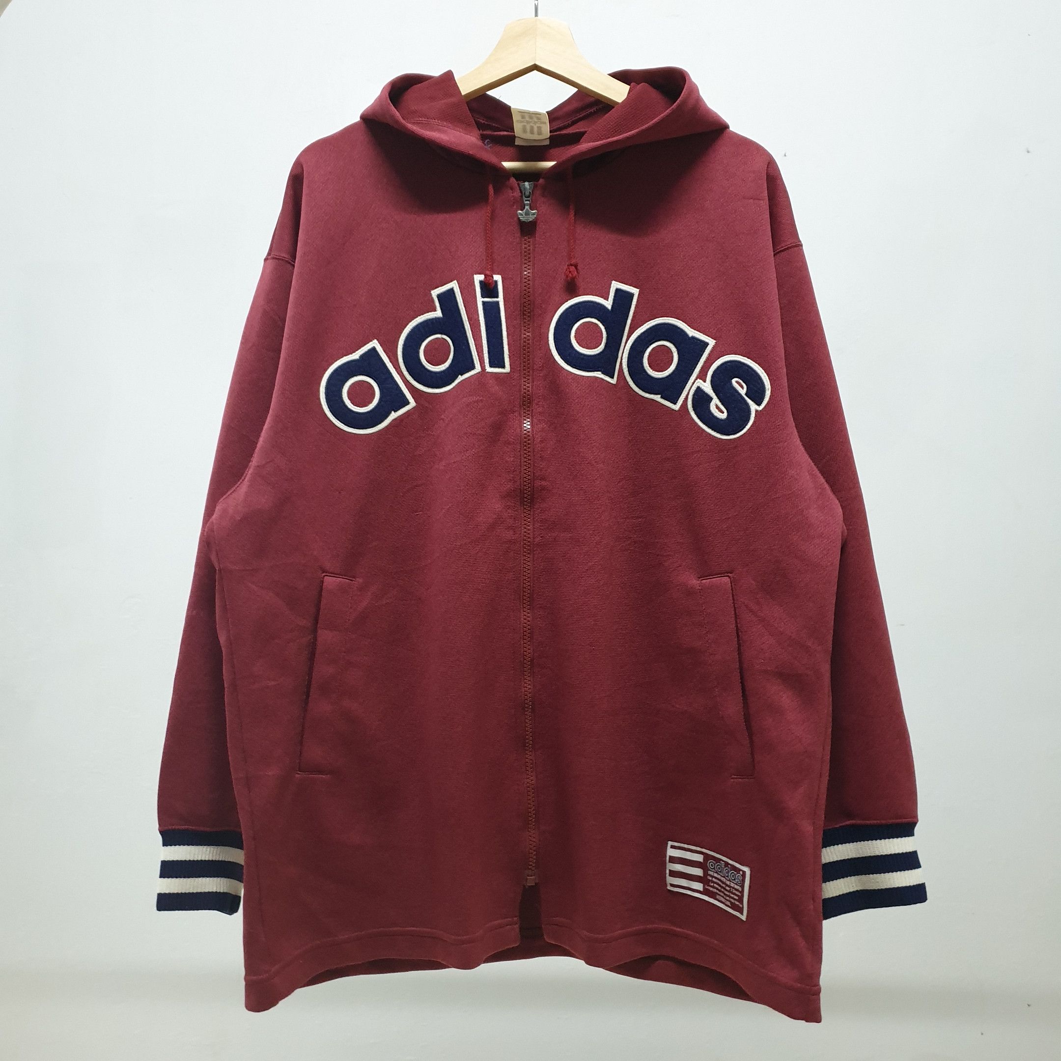 Vintage 90s Adidas Tracktop Descente