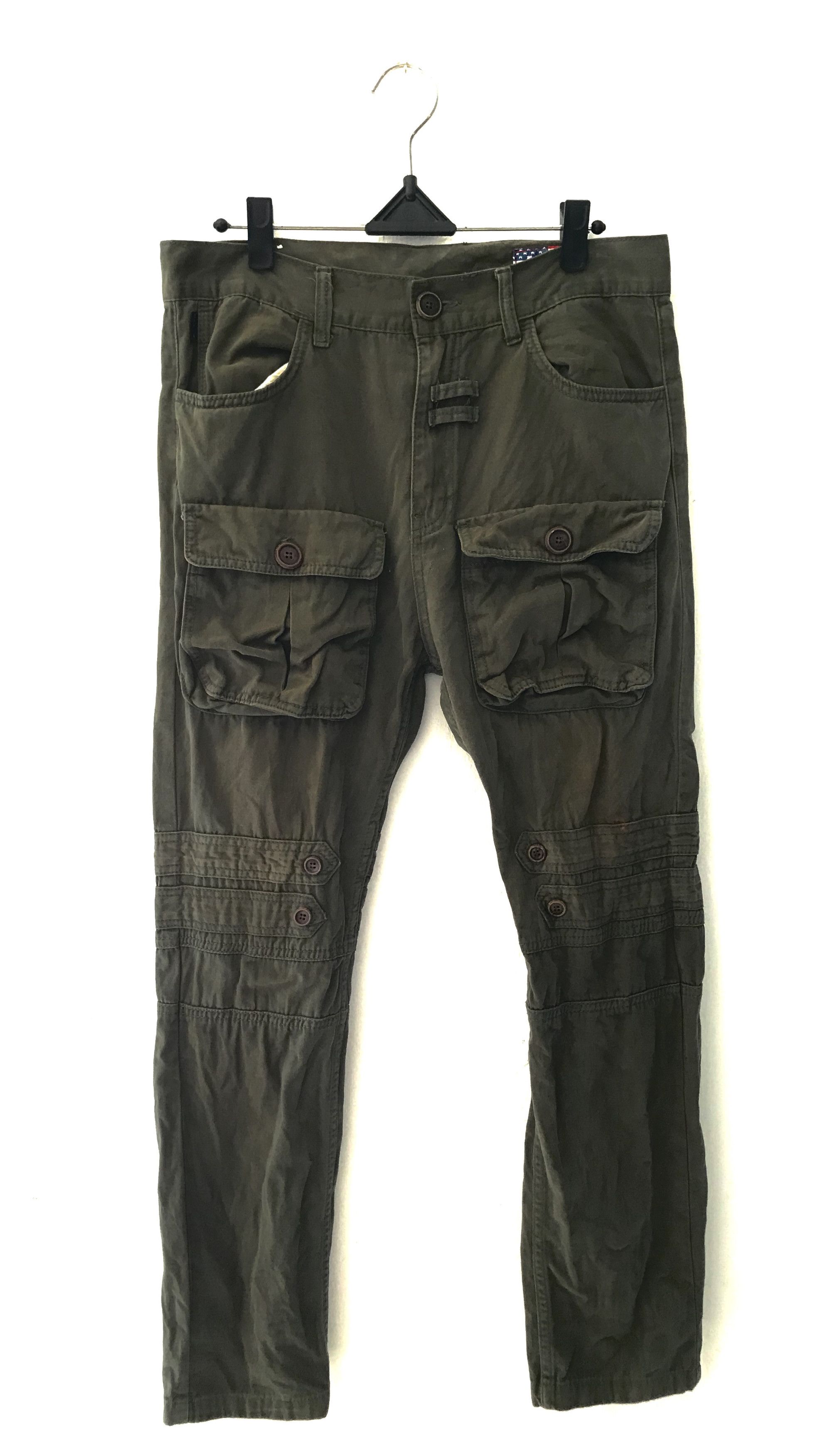 Japanese Brand × Sugar Cane SugarCane Cargo Pants Size US 35 - 1 Thumbnail