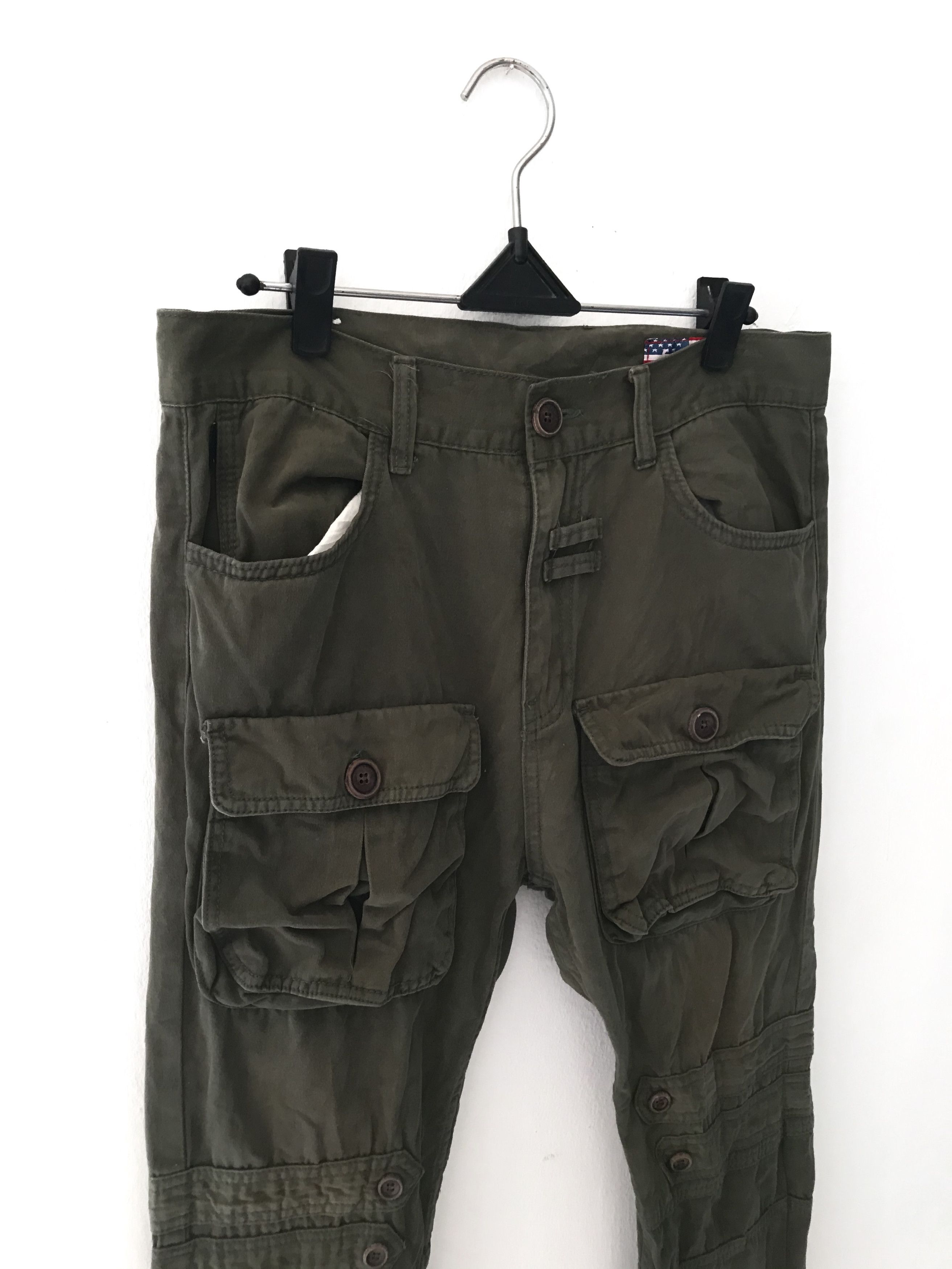 Japanese Brand × Sugar Cane SugarCane Cargo Pants Size US 35 - 2 Thumbnail