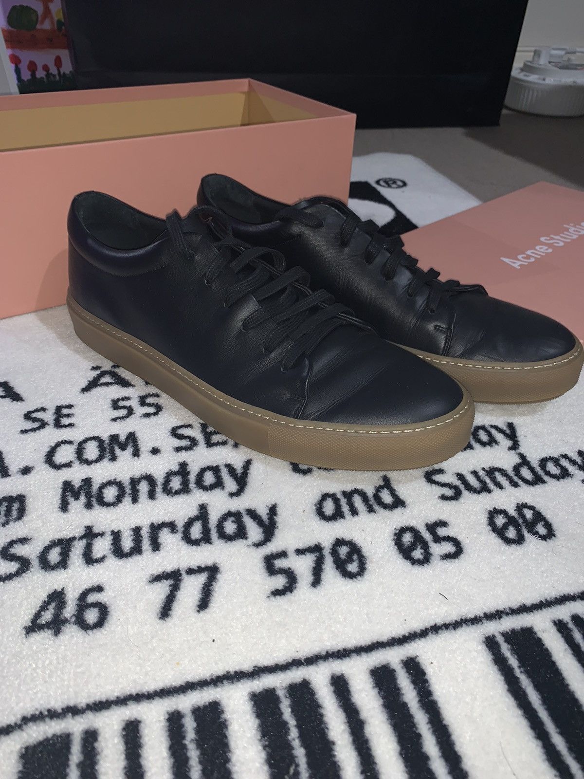 Acne Studios Acne Studios Adrian TurnUp sneakers US 12 Size US 12 / EU 45 - 1 Thumbnail