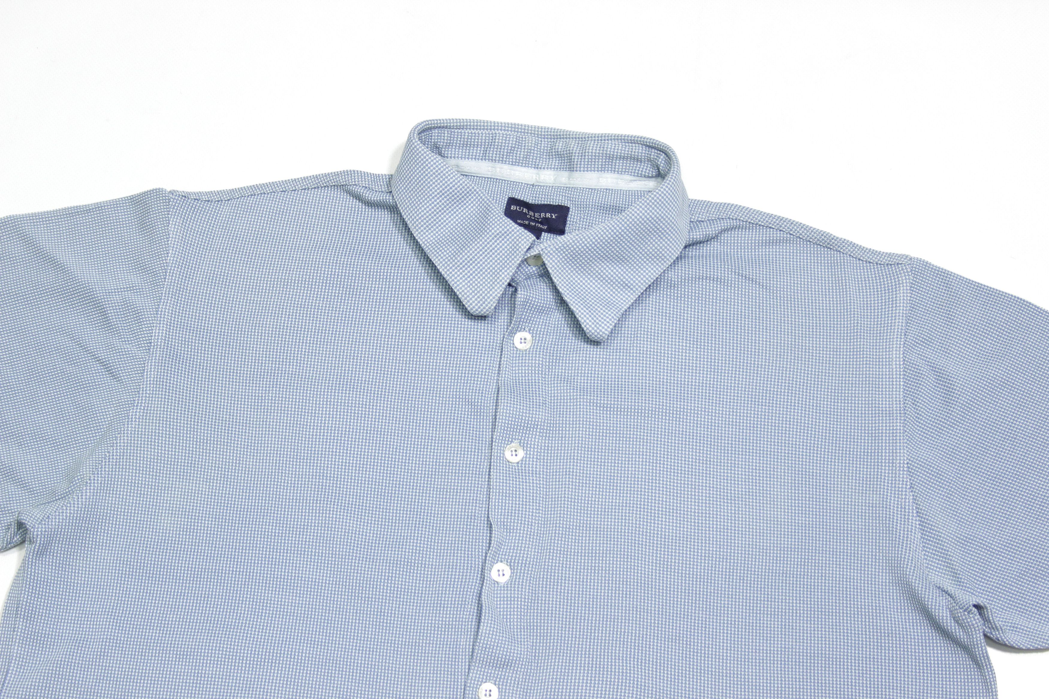 Burberry Golf 90S Logo Shortsleeve Shirt Vintage Size US L / EU 52-54 / 3 - 3 Thumbnail
