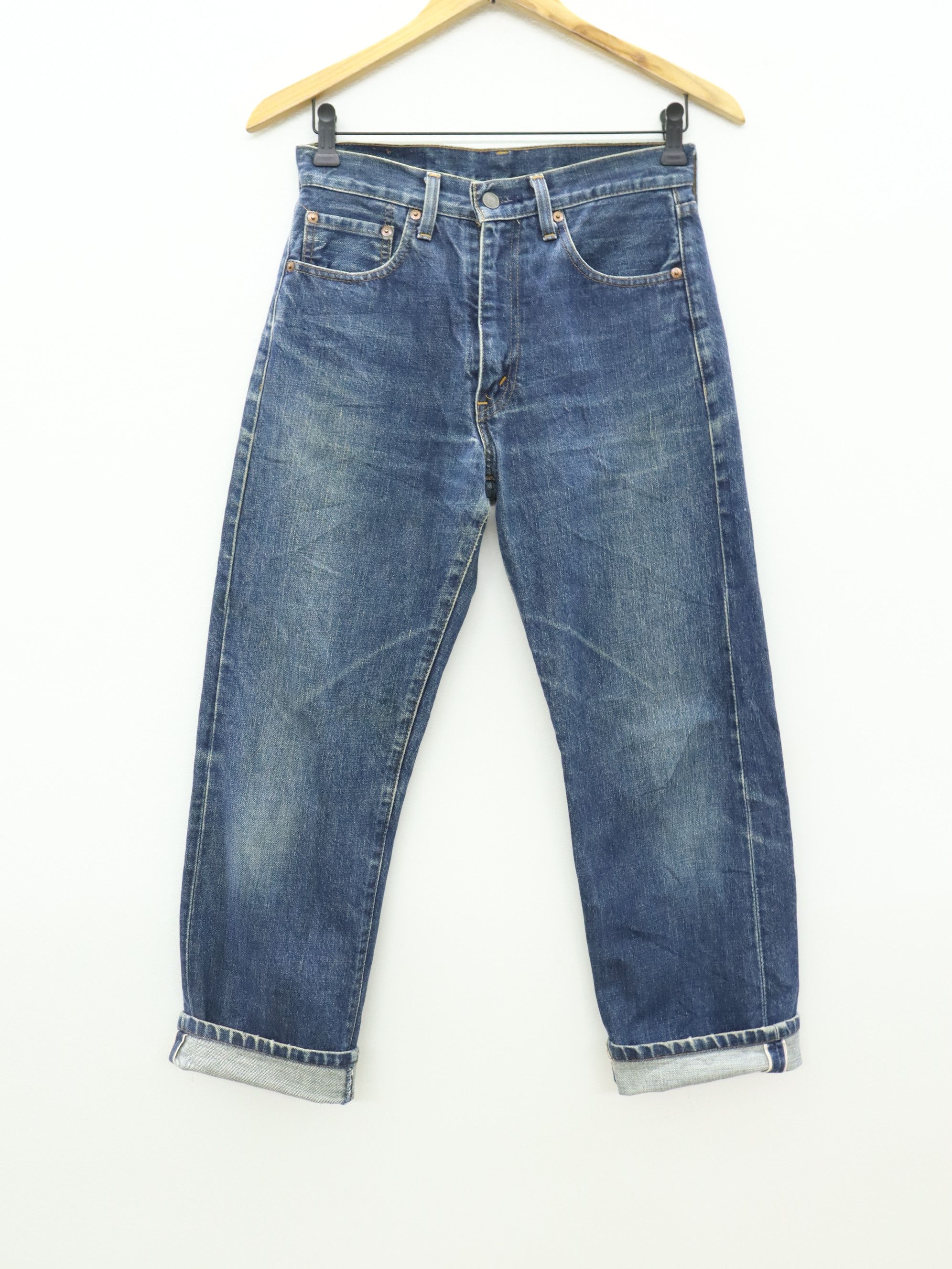 LVC Levi s Levi s Vintage Clothing LEVIS 502 XX Big E Rare Vintage Selvedge Denim Jeans Grailed