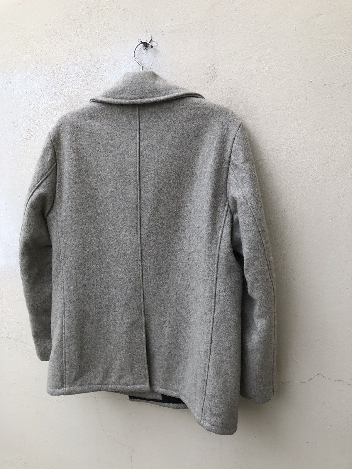 Schott Schott N.y.c. Made in Usa U.S. 740N Pea Jacket Grey Size US L / EU 52-54 / 3 - 9 Thumbnail