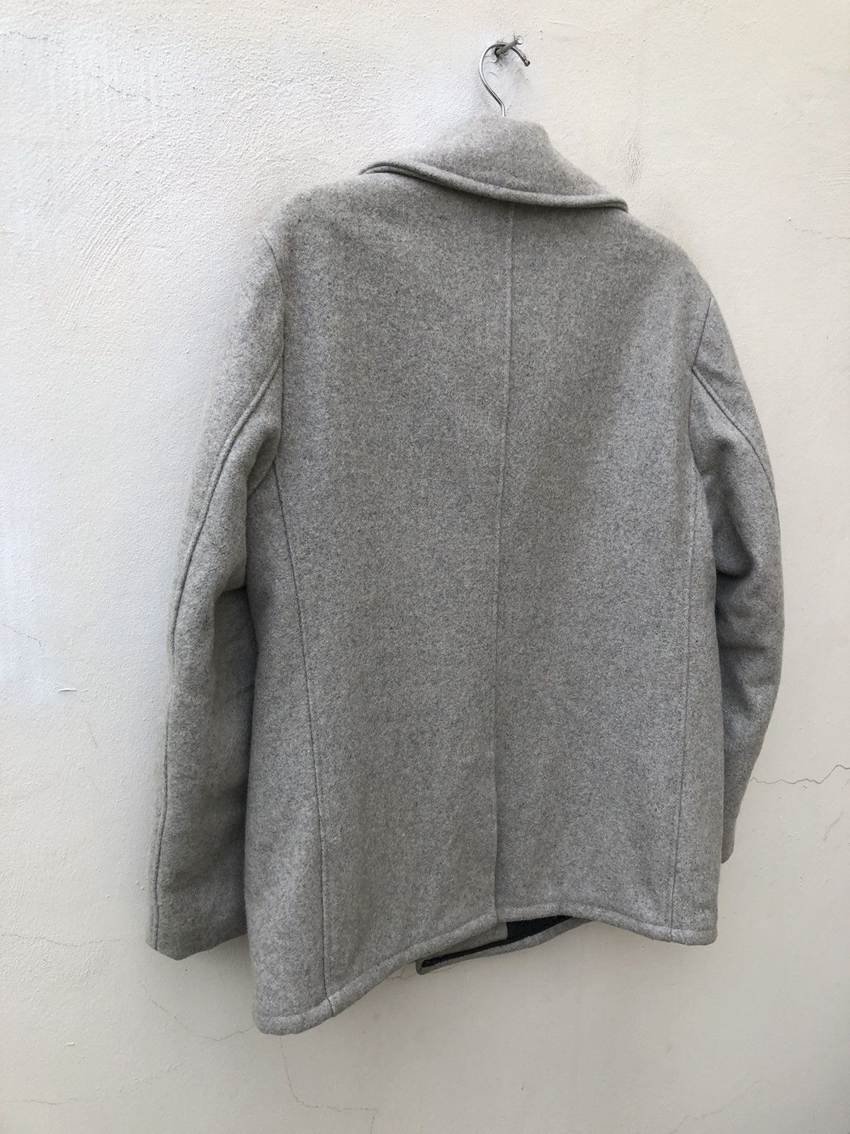Schott Schott N.y.c. Made in Usa U.S. 740N Pea Jacket Grey Size US L / EU 52-54 / 3 - 8 Thumbnail
