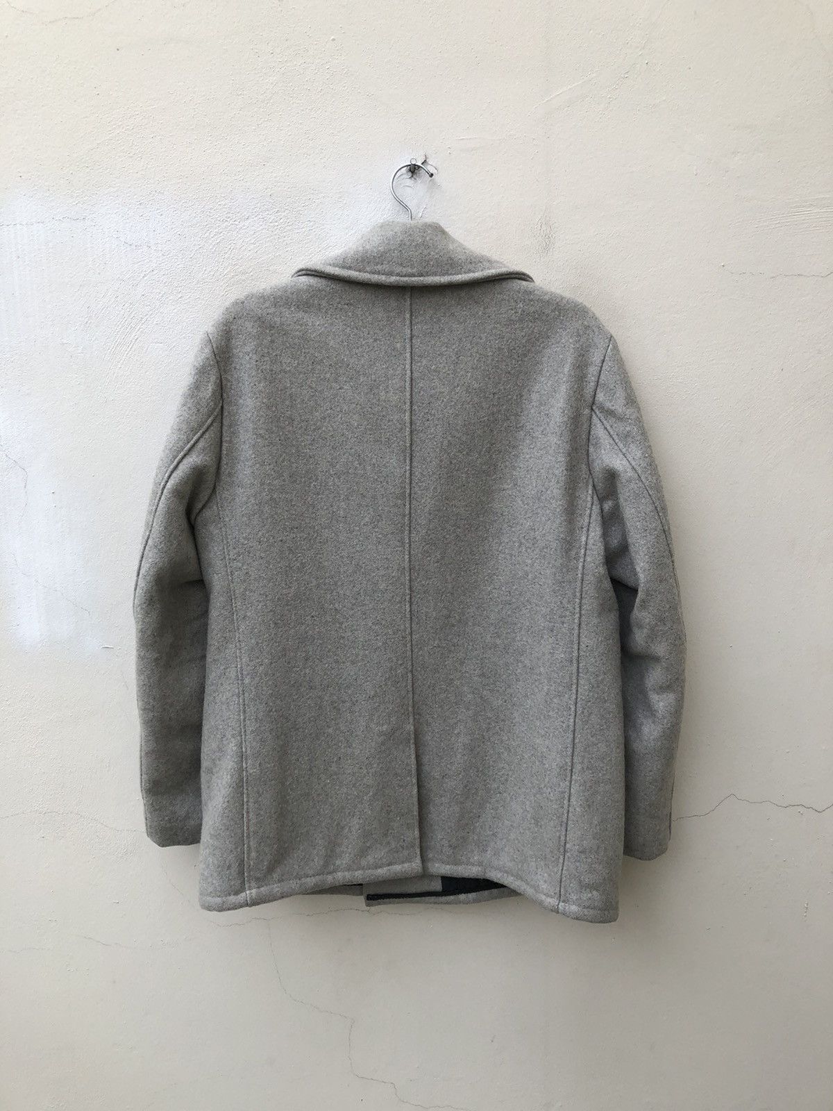 Schott Schott N.y.c. Made in Usa U.S. 740N Pea Jacket Grey Size US L / EU 52-54 / 3 - 7 Thumbnail