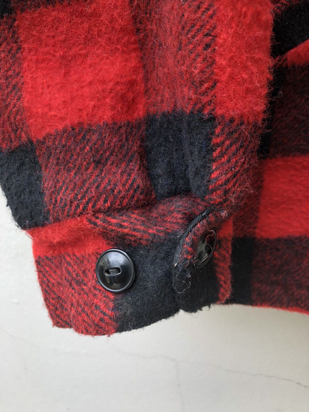 Vintage Vintage 50s 60s Grants Buffalo Plaid Quilted Lined Jacket Size US M / EU 48-50 / 2 - 7 Thumbnail