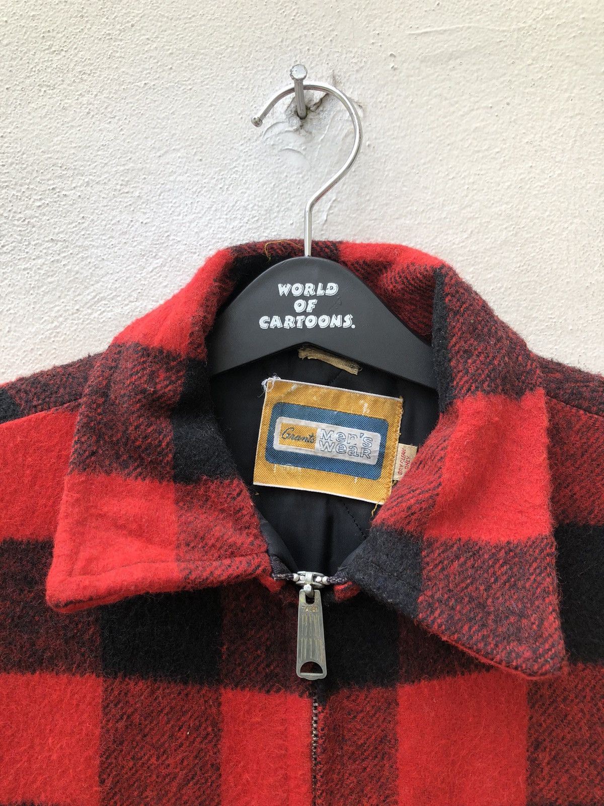 Vintage Vintage 50s 60s Grants Buffalo Plaid Quilted Lined Jacket Size US M / EU 48-50 / 2 - 4 Thumbnail