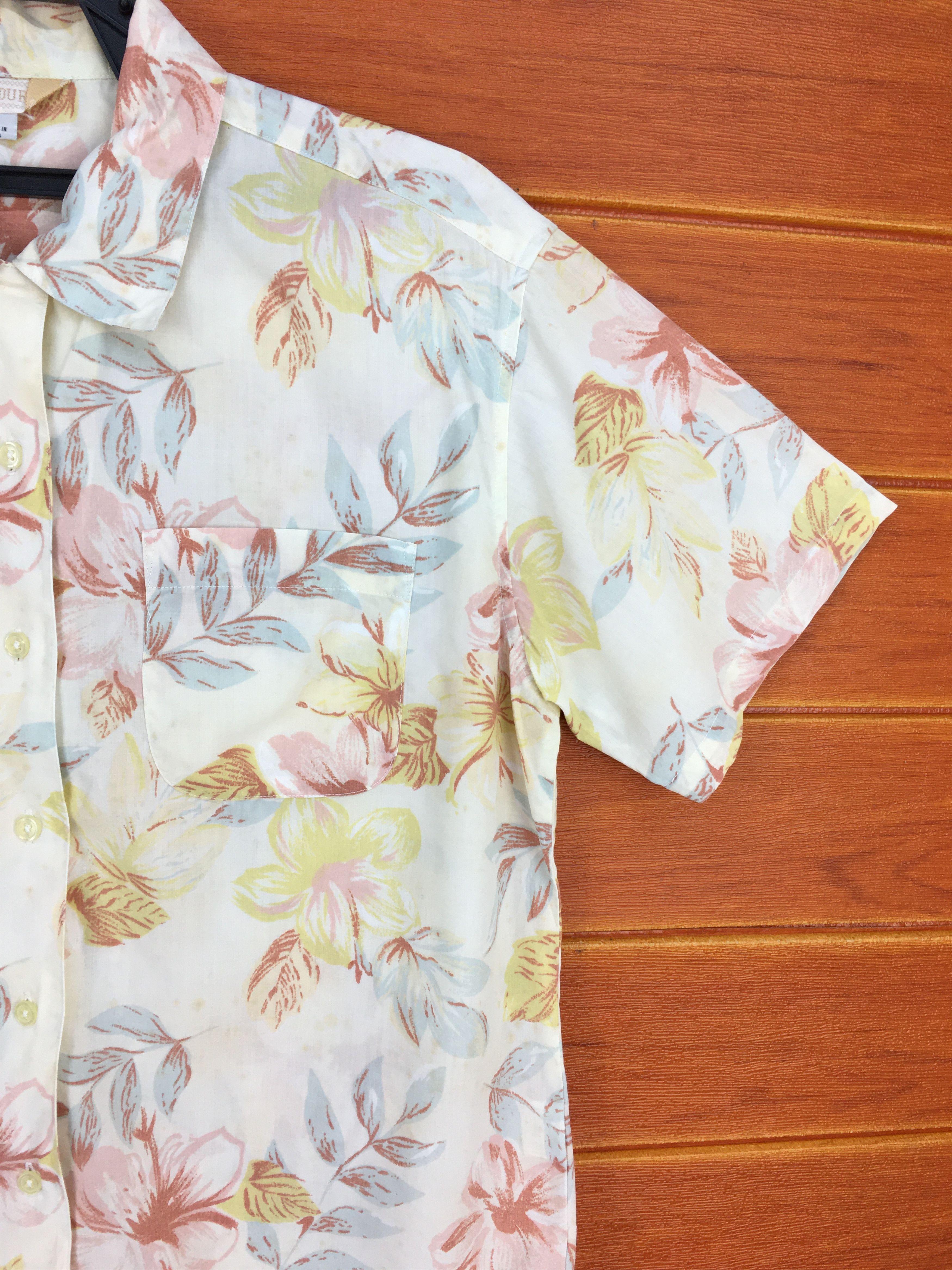 Japanese Brand Japanese Hawaiian SUN DURA Flowers Women Shirt Size US M / EU 48-50 / 2 - 5 Thumbnail