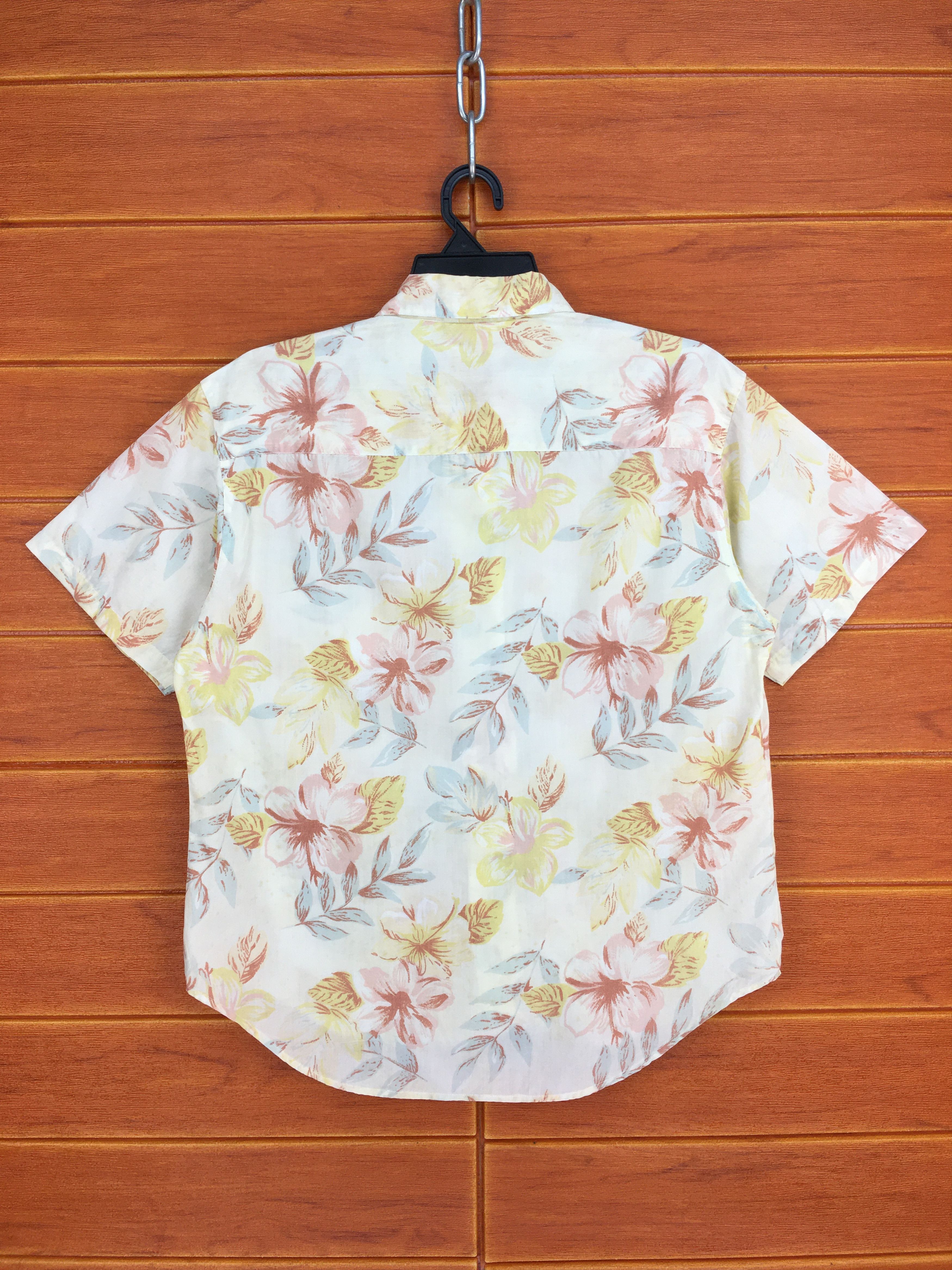 Japanese Brand Japanese Hawaiian SUN DURA Flowers Women Shirt Size US M / EU 48-50 / 2 - 7 Thumbnail
