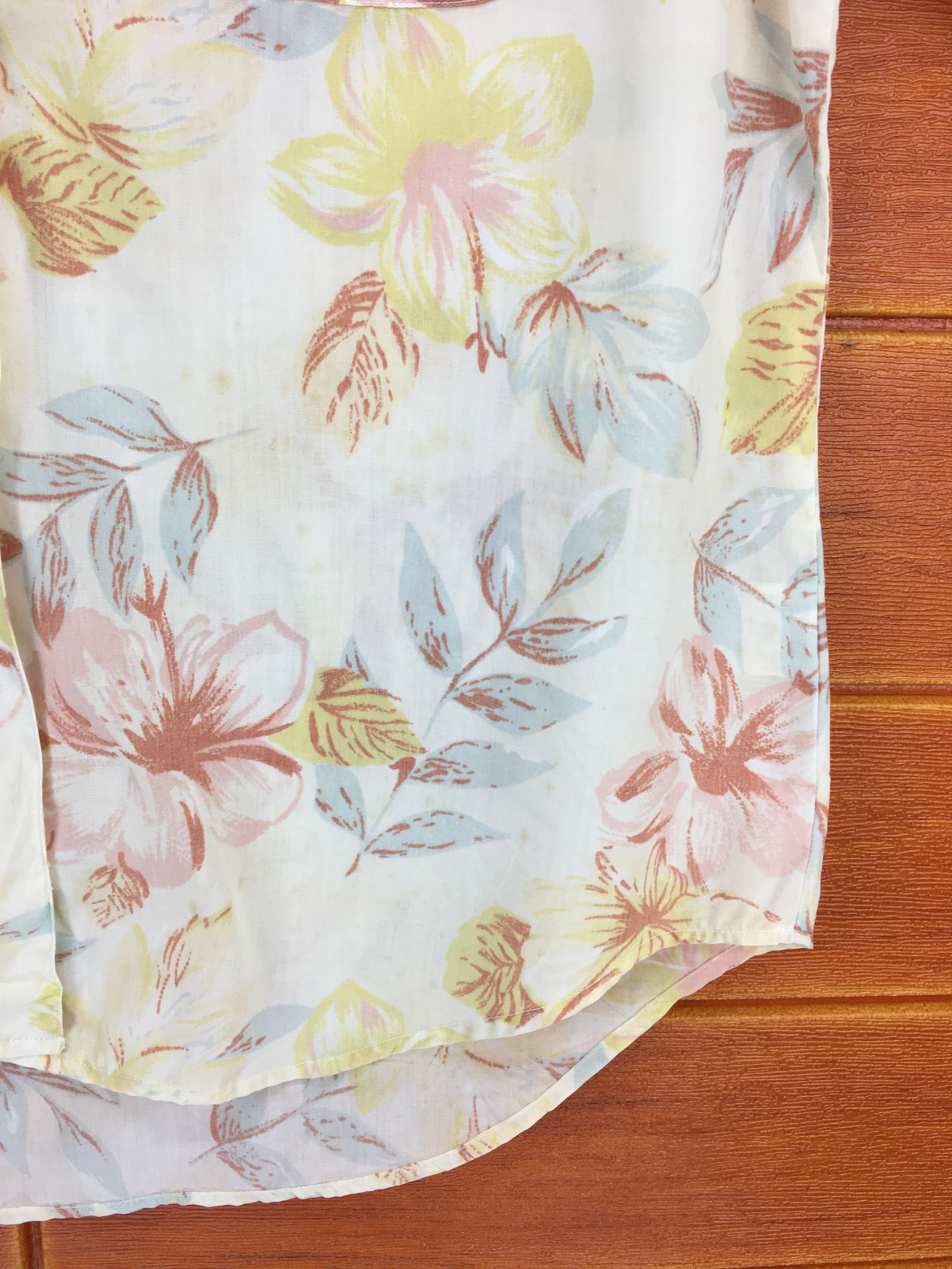 Japanese Brand Japanese Hawaiian SUN DURA Flowers Women Shirt Size US M / EU 48-50 / 2 - 4 Thumbnail