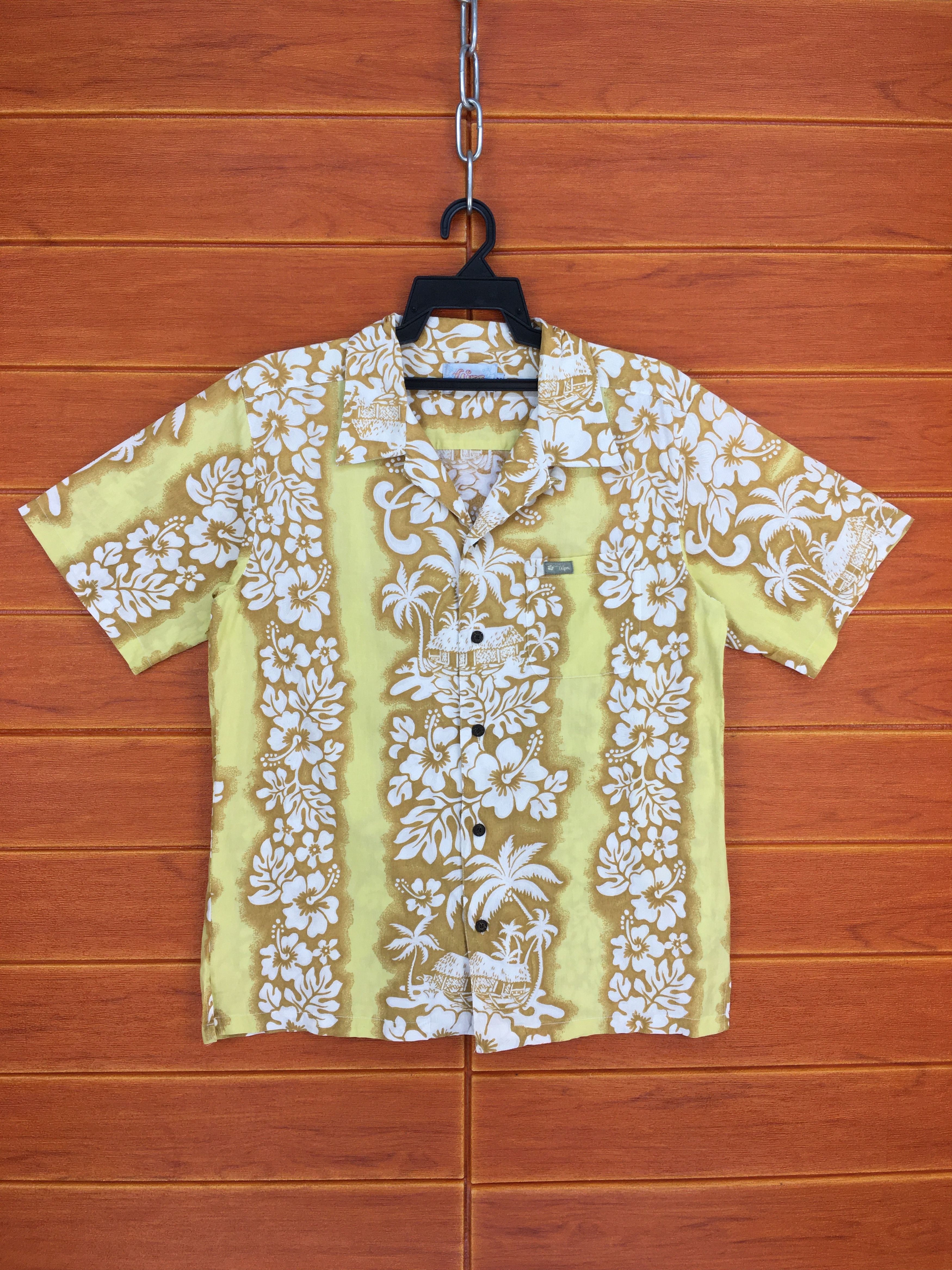 Sun Surf Vintage AIPA Border Panel Hibiscus Hawaiian Shirt Size US M / EU 48-50 / 2 - 1 Thumbnail