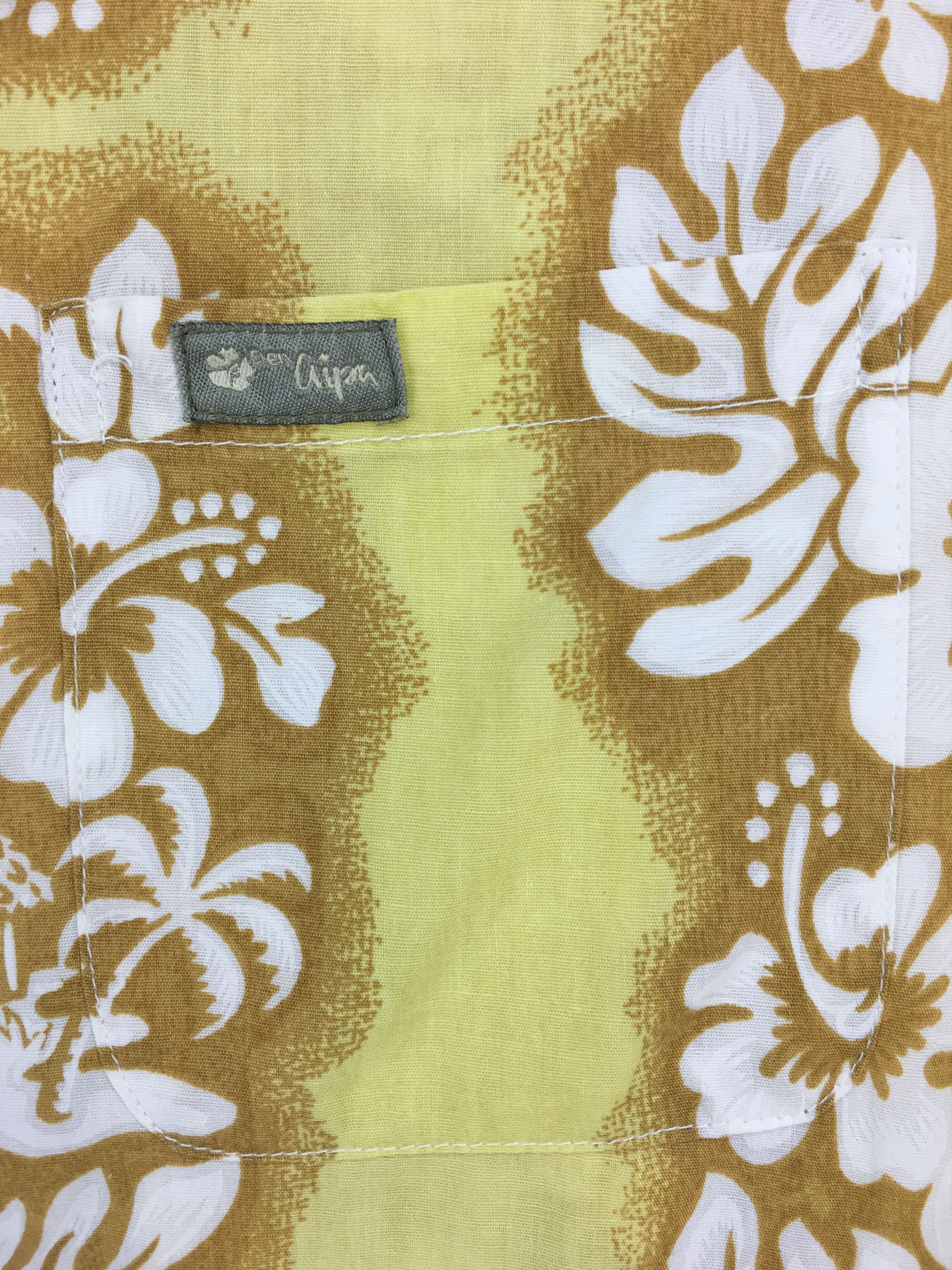 Sun Surf Vintage AIPA Border Panel Hibiscus Hawaiian Shirt Size US M / EU 48-50 / 2 - 6 Thumbnail
