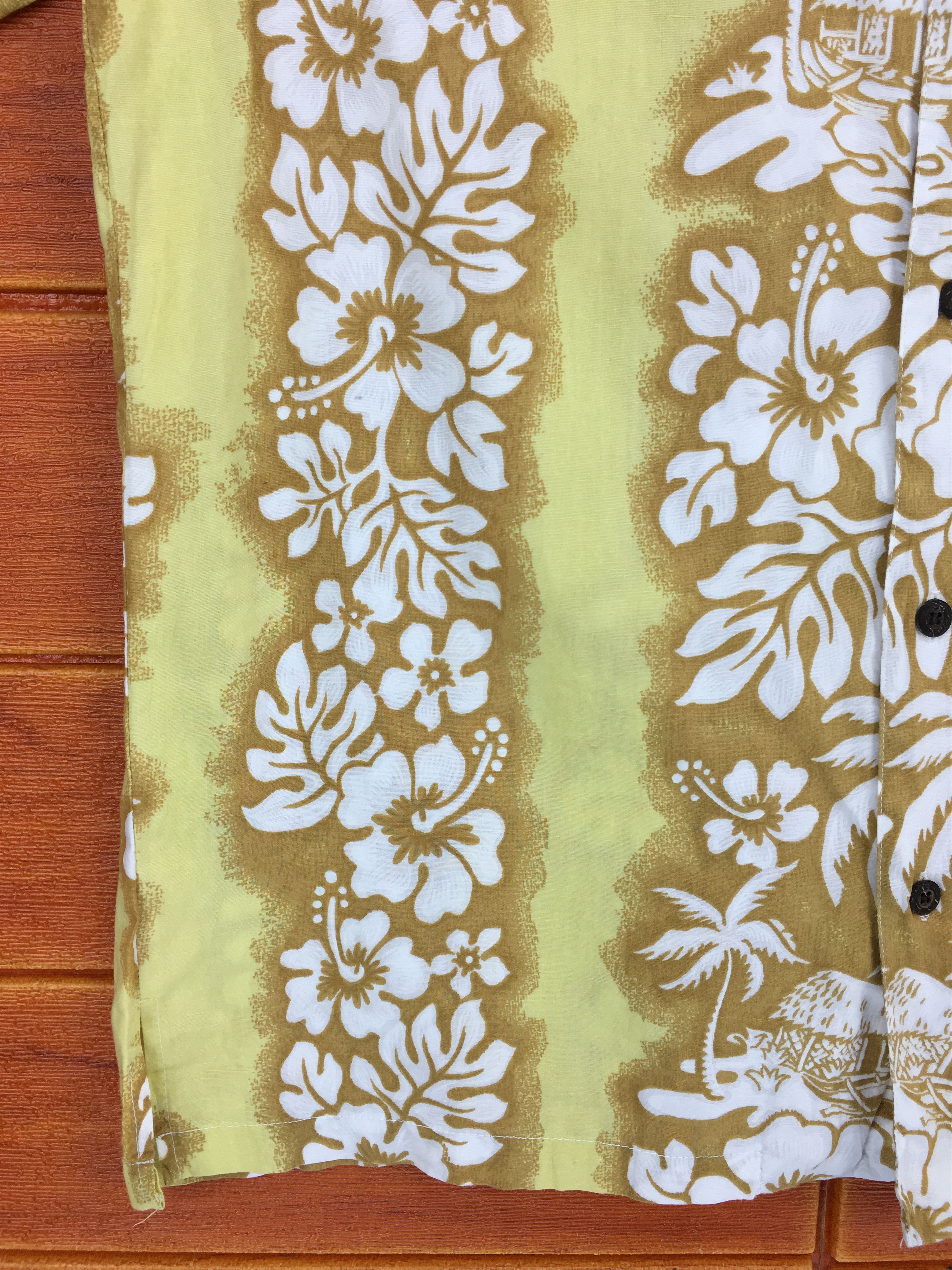 Sun Surf Vintage AIPA Border Panel Hibiscus Hawaiian Shirt Size US M / EU 48-50 / 2 - 3 Thumbnail