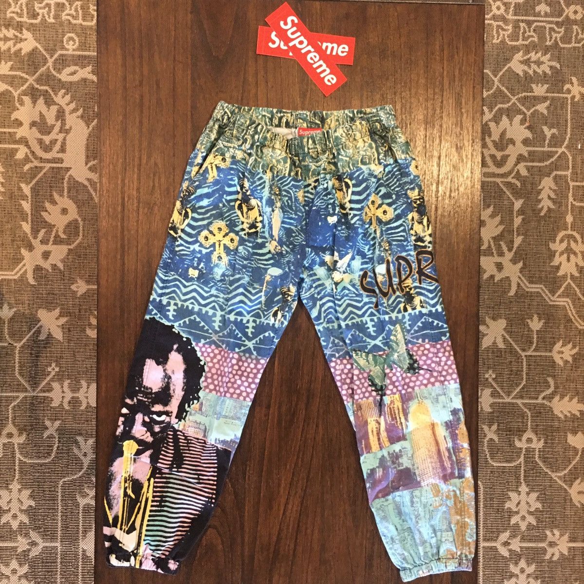 メンズsupreme miles davis skate pant L スケートパンツ - gelda.com