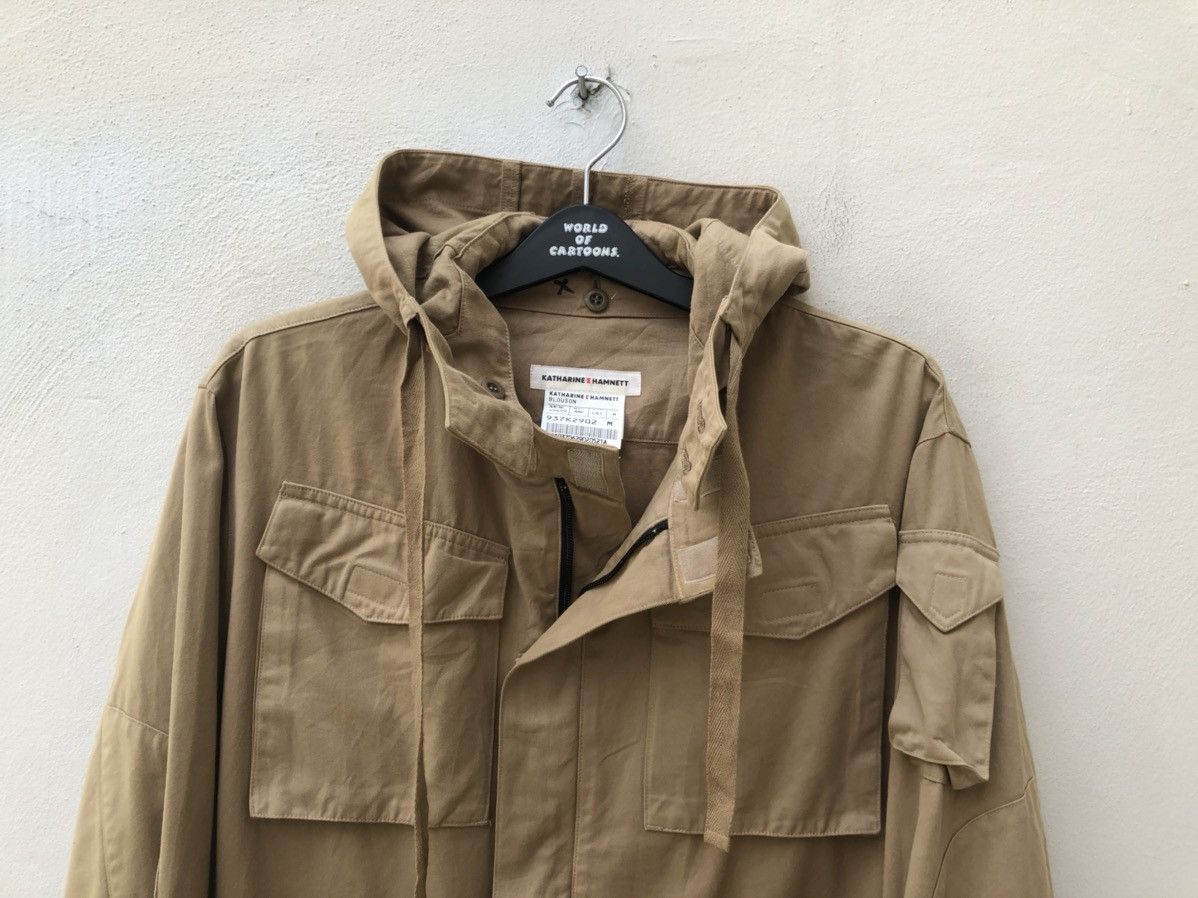 Katharine Hamnett London Katharine E Hamnett Tactical Hoodie Parka Jacket Size US M / EU 48-50 / 2 - 5 Thumbnail