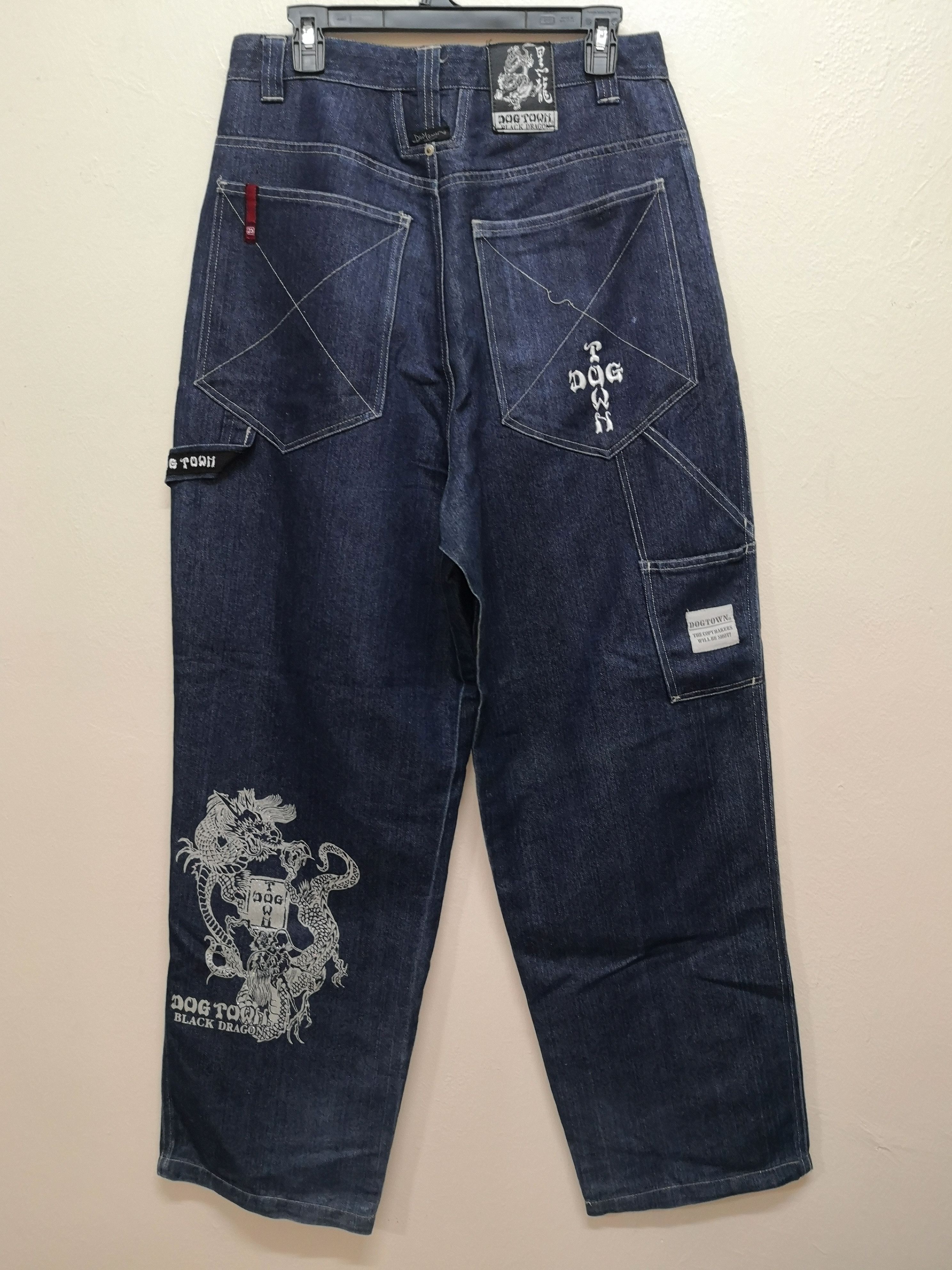 Dogtown × Japanese Brand DOGTOWN SKATEBOARD X BLACK DRAGON X WORKER PANT Size US 31 - 2 Thumbnail