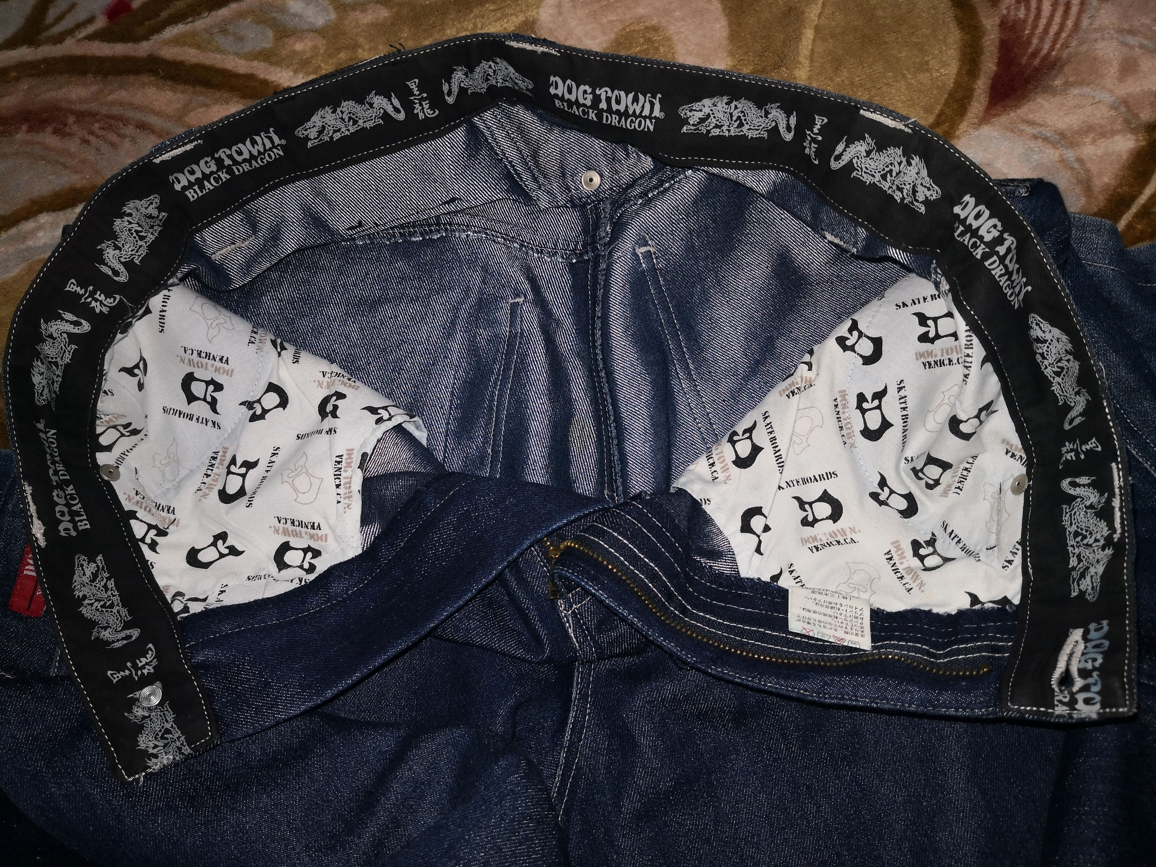 Dogtown × Japanese Brand DOGTOWN SKATEBOARD X BLACK DRAGON X WORKER PANT Size US 31 - 13 Thumbnail