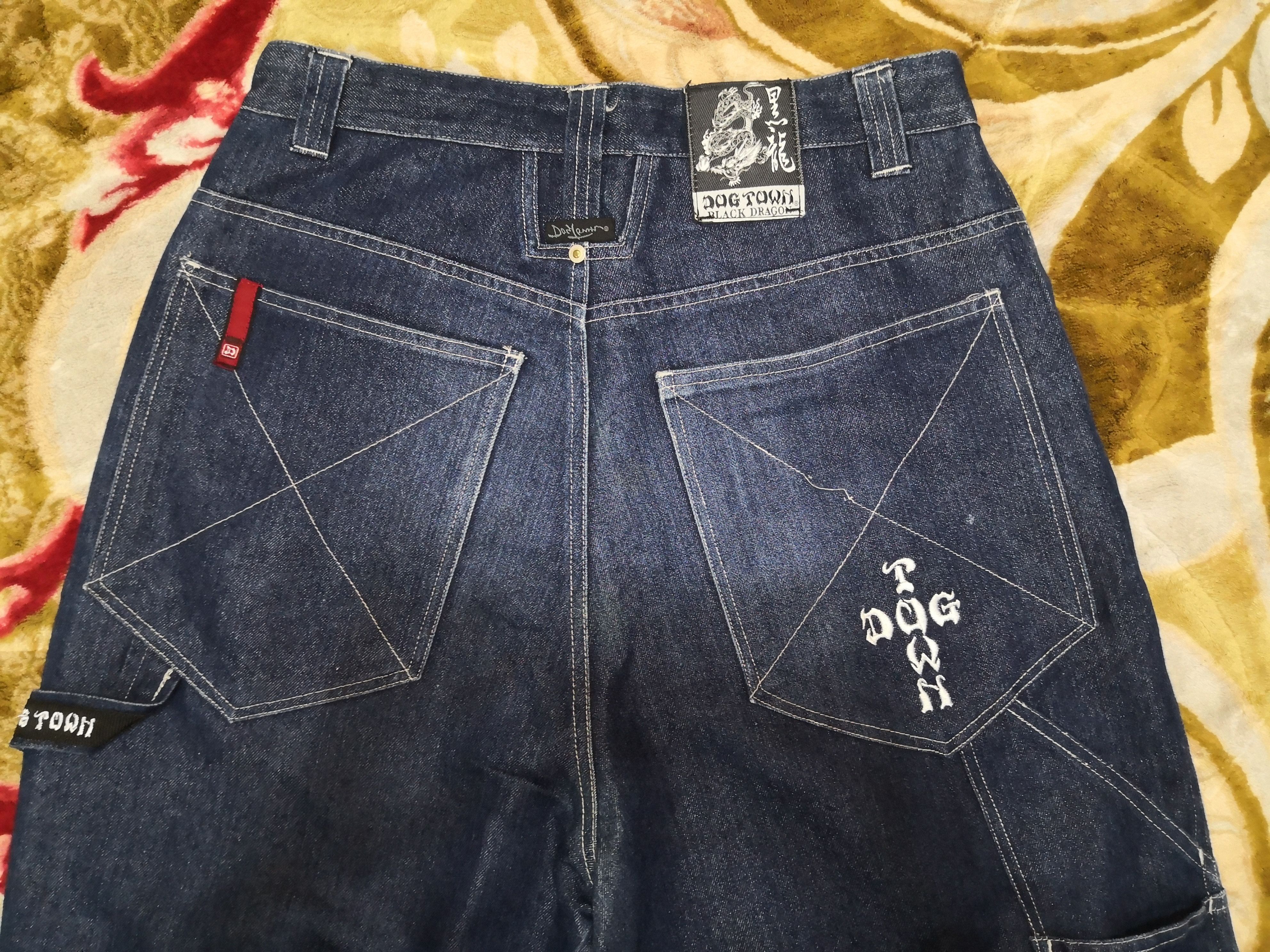 Dogtown × Japanese Brand DOGTOWN SKATEBOARD X BLACK DRAGON X WORKER PANT Size US 31 - 8 Thumbnail