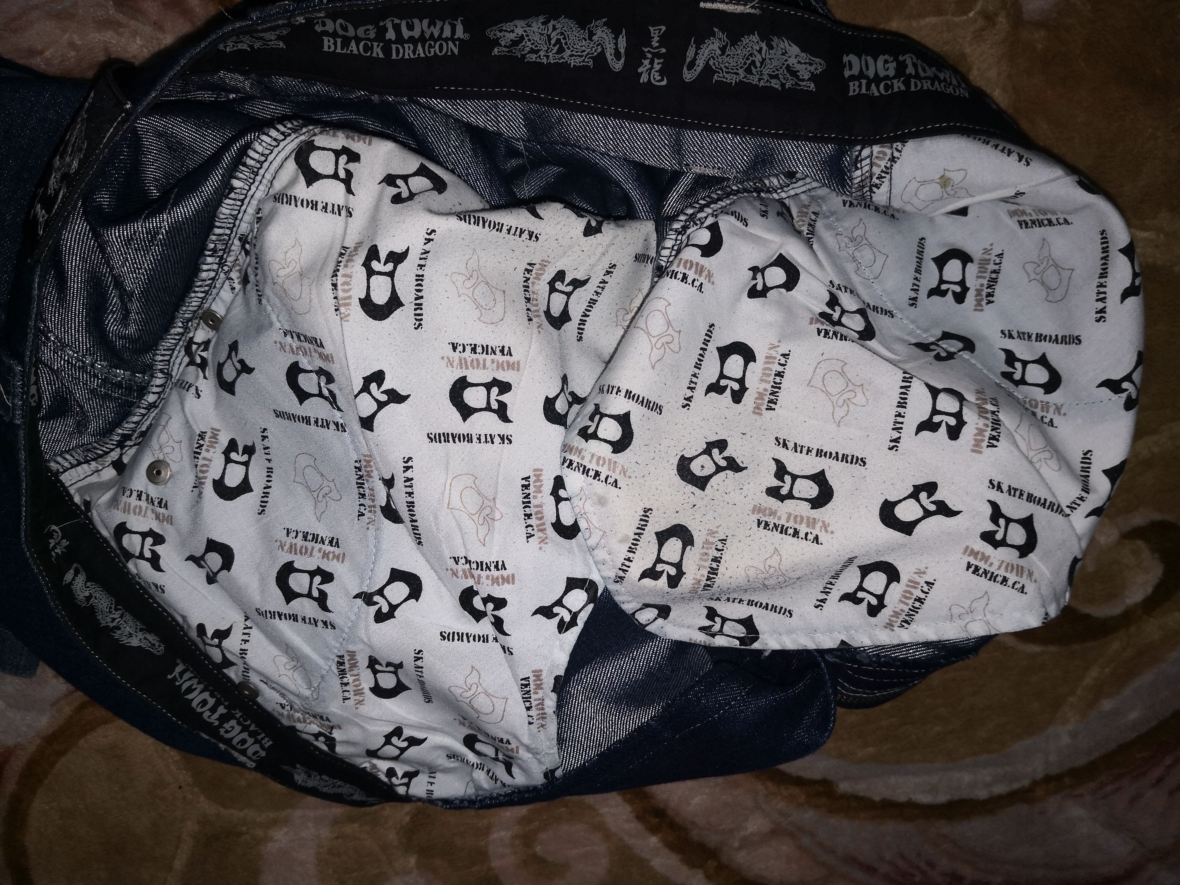 Dogtown × Japanese Brand DOGTOWN SKATEBOARD X BLACK DRAGON X WORKER PANT Size US 31 - 15 Thumbnail