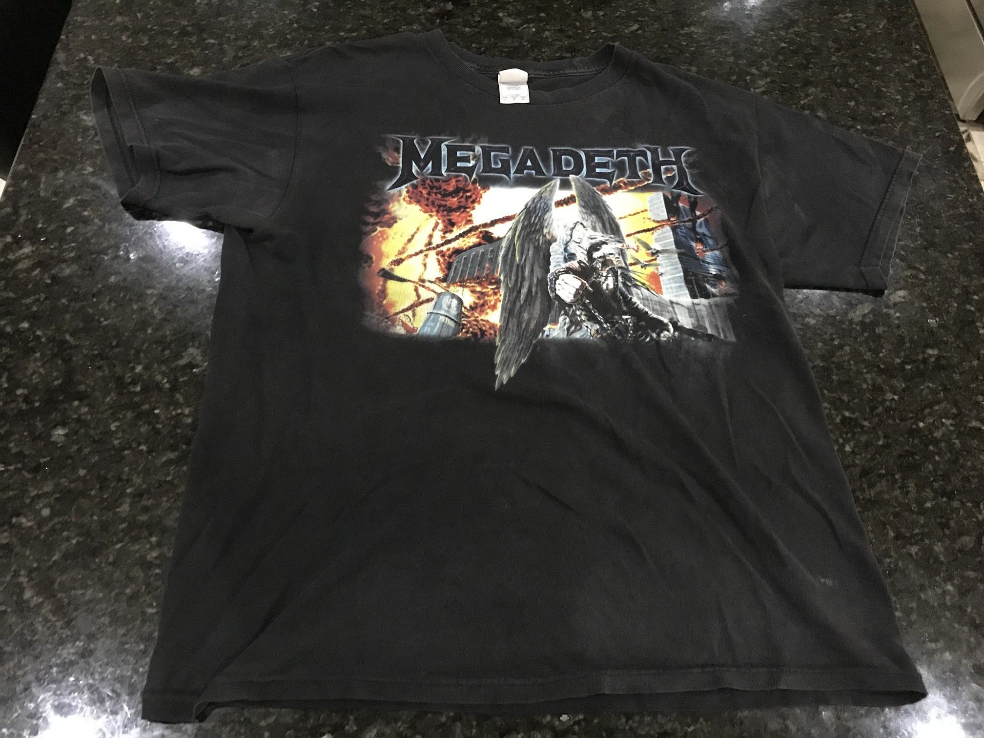 VINTAGE MEGADETH UNITED ABOMINATIONS 2007 TOUR SHIRT MEDIUM