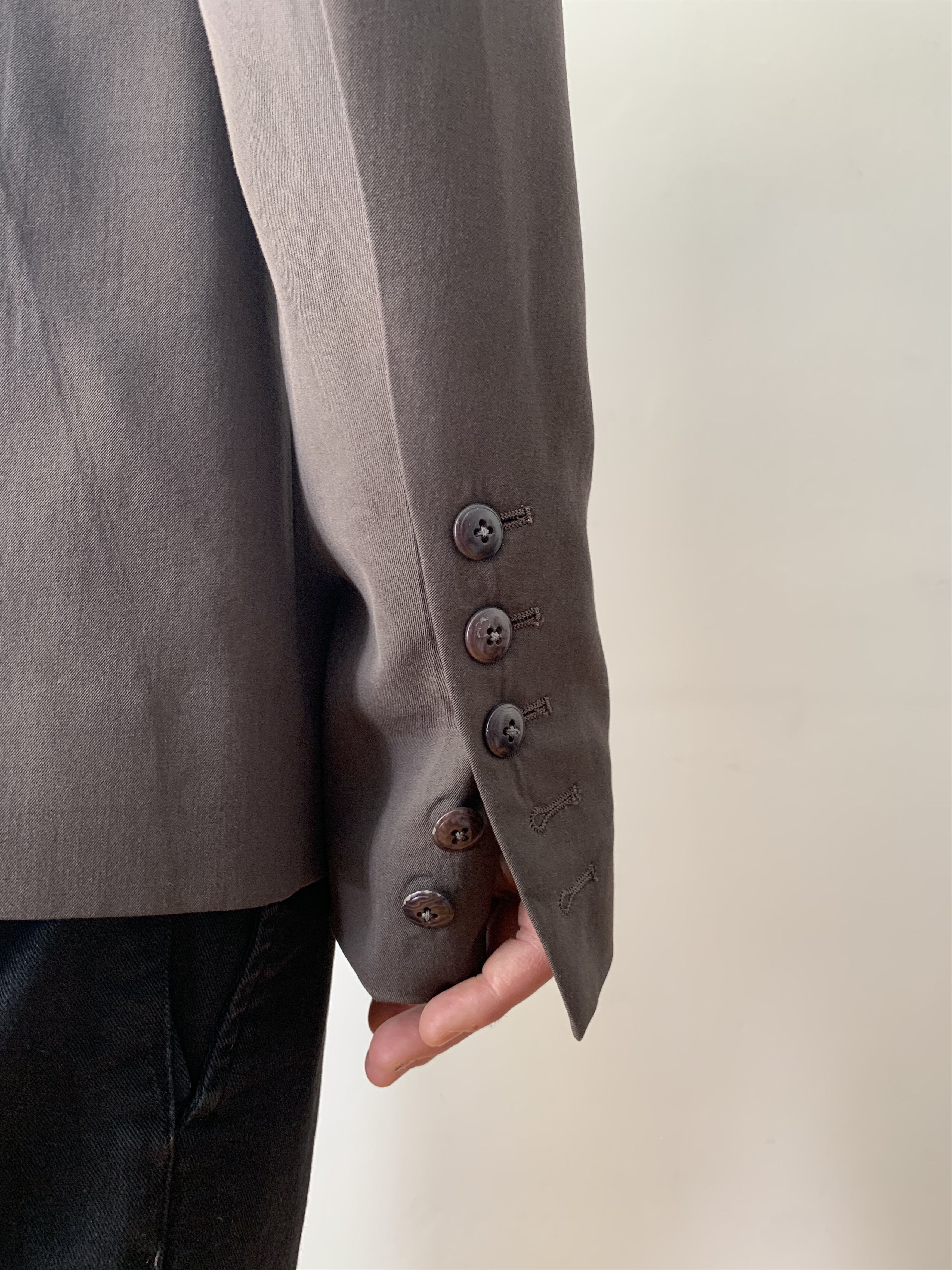 Rick Owens Rick Owens blazer in Dark Dust Size 48S - 3 Thumbnail