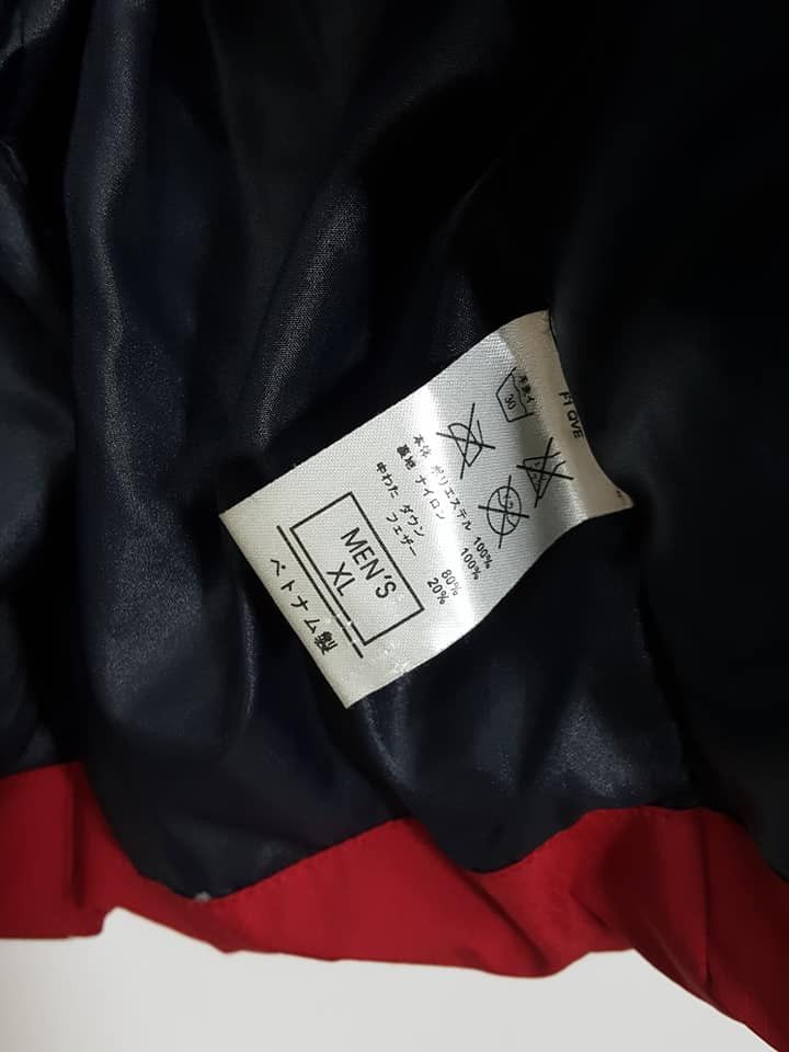 Nike (MINT) Nike Swoosh Goose Down Puffer Winter Jacket Red Size US XL / EU 56 / 4 - 15 Thumbnail