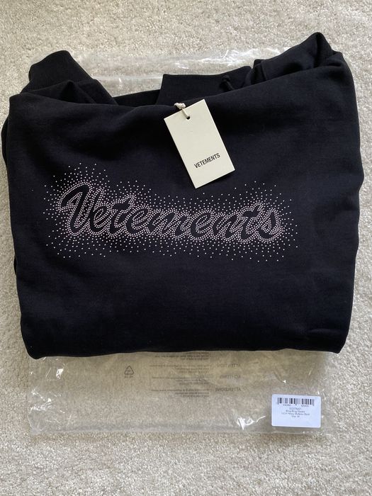 Vetements Only one on grailed DSWT Bling Bling Hooded Sweatshirt