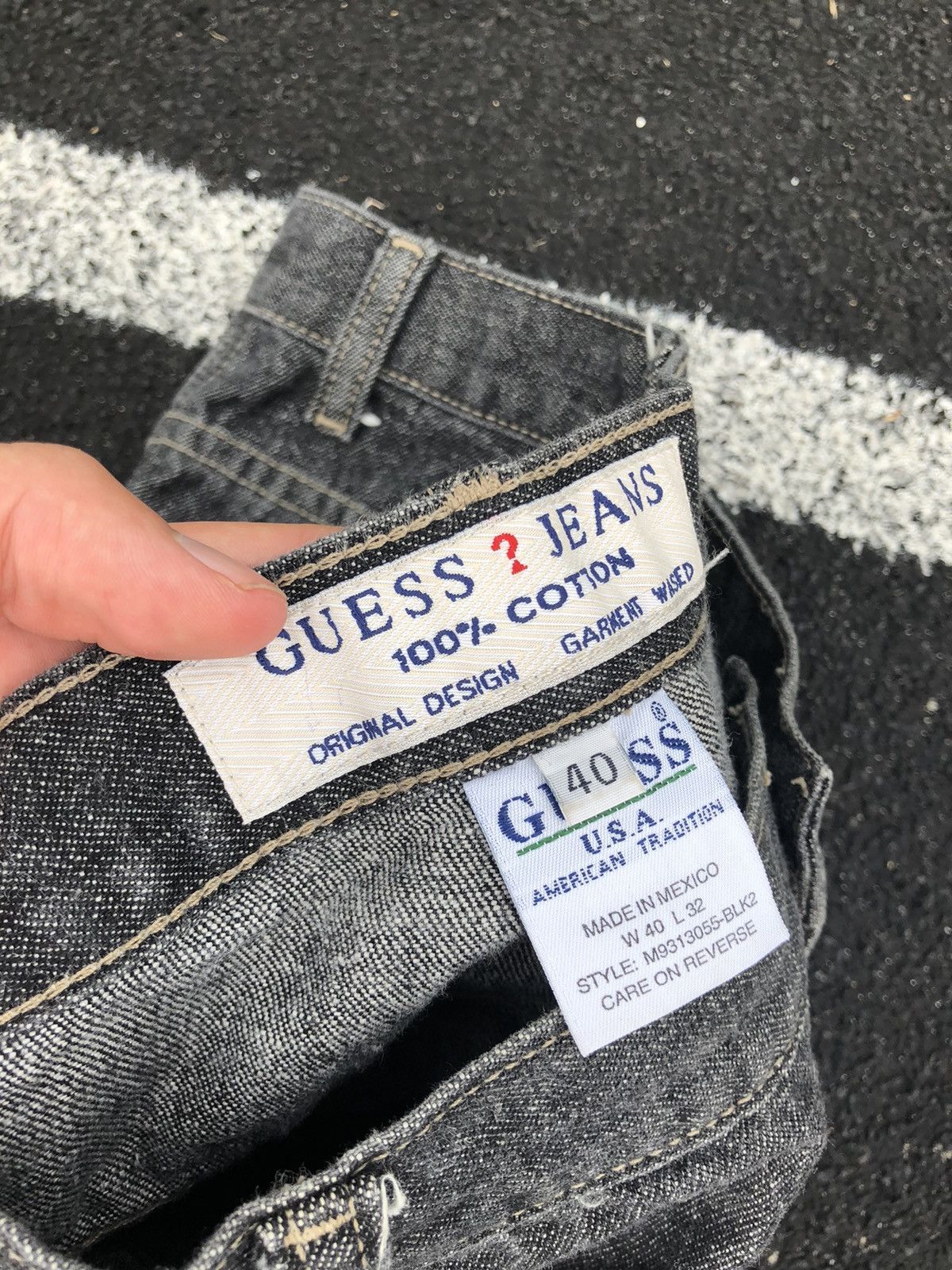 Guess × Vintage Vintage Guess Denim Cargo Style Pants Size US 40 / EU 56 - 4 Thumbnail