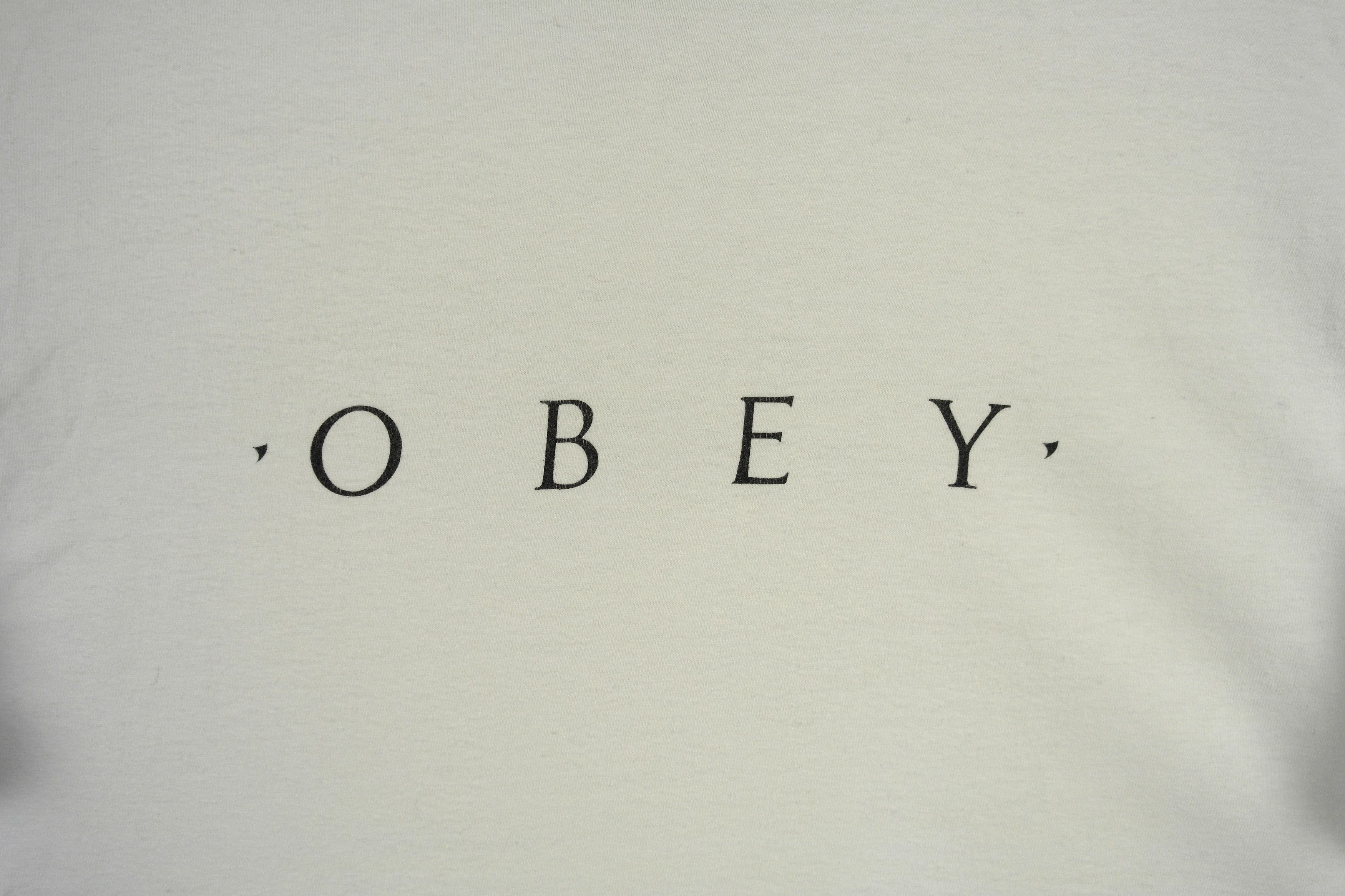 Obey Men’s obey logo Tshirt Size US M / EU 48-50 / 2 - 3 Thumbnail