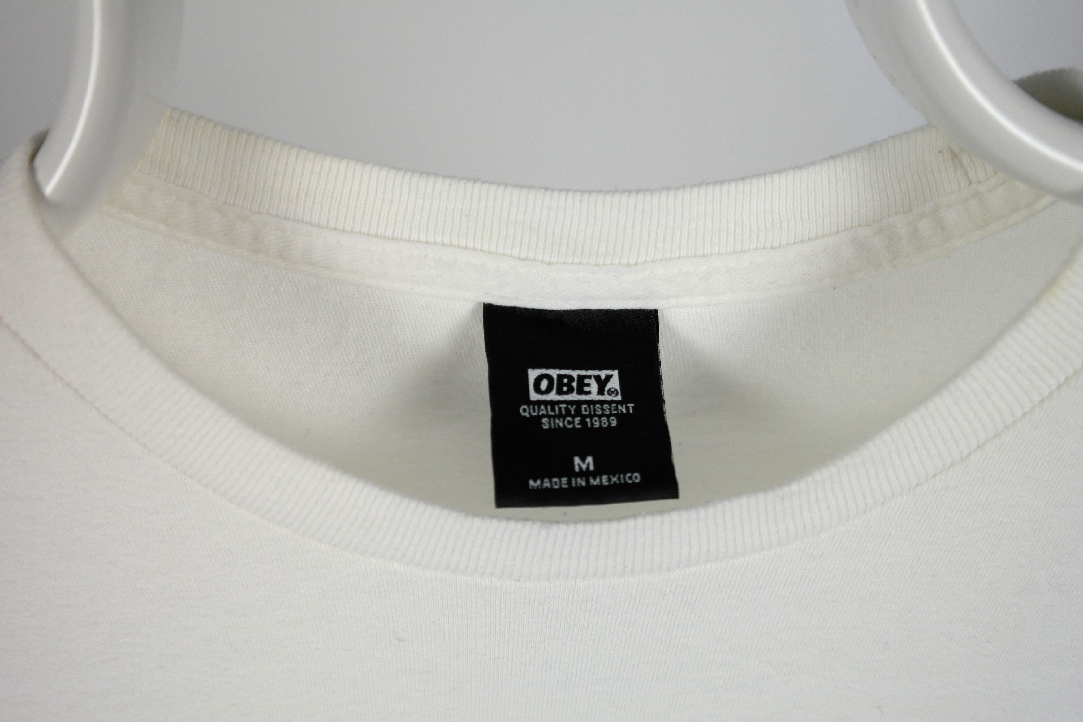 Obey Men’s obey logo Tshirt Size US M / EU 48-50 / 2 - 4 Thumbnail