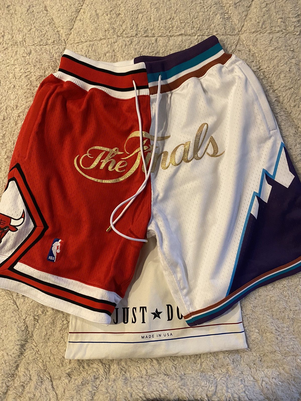 Just Don NBA Finals Split Shorts Available Now – Feature