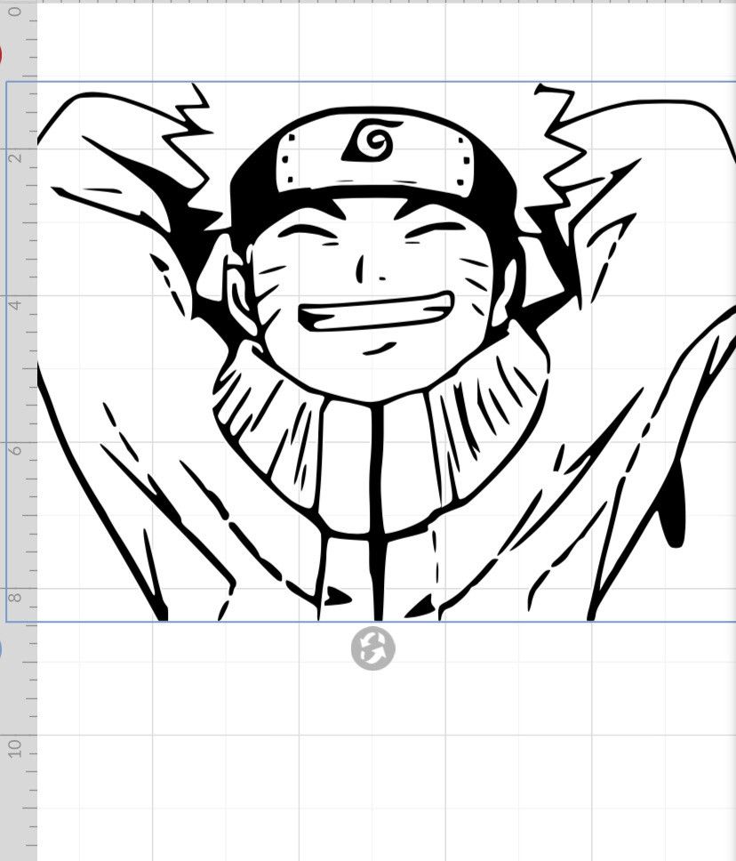 Custom Holographic naruto sticker decal🧛 Grailed