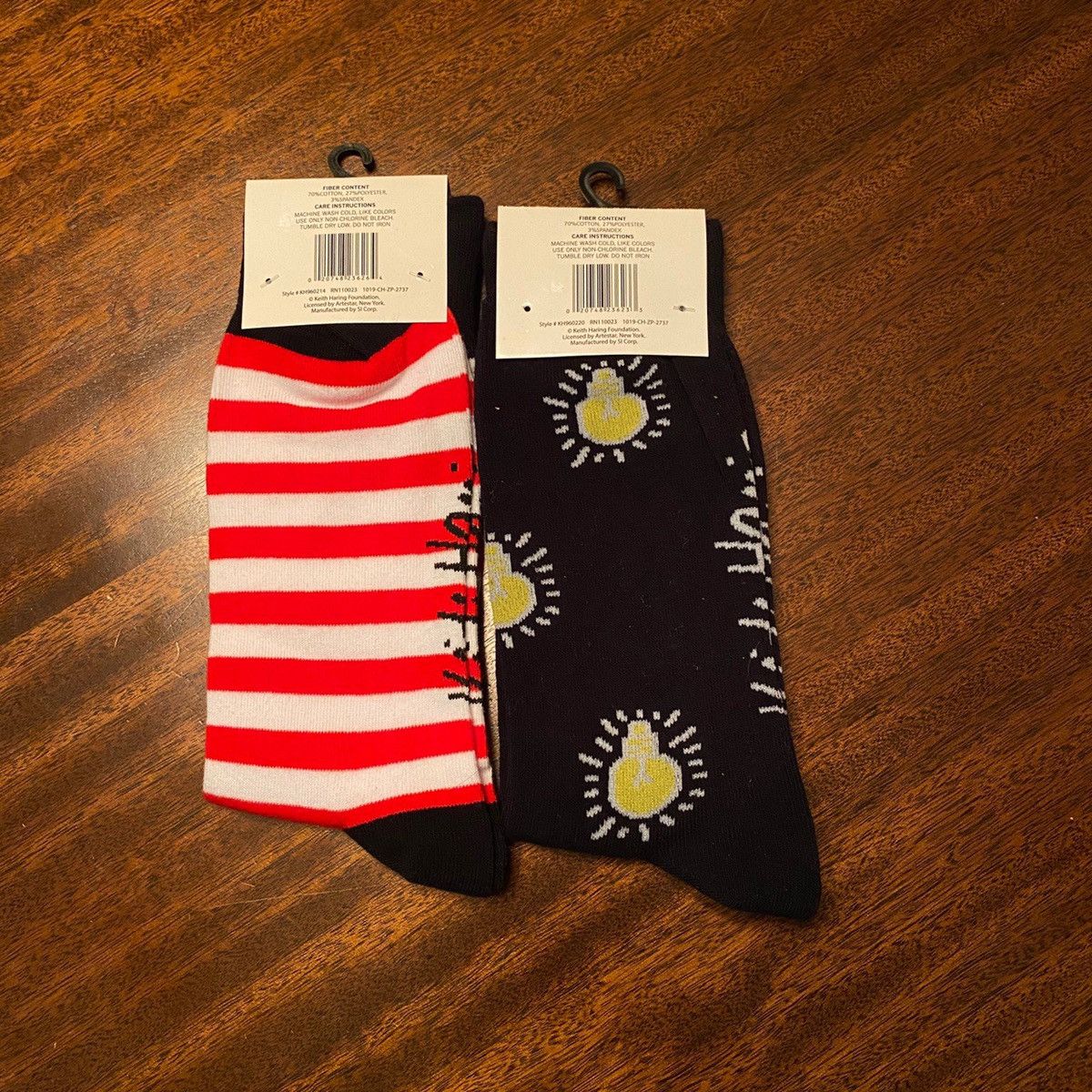Keith Haring Brand NWT Keith Haring Sock Bundle - Two Pairs Size ONE SIZE - 2 Thumbnail