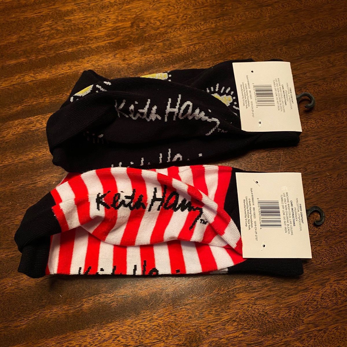 Keith Haring Brand NWT Keith Haring Sock Bundle - Two Pairs Size ONE SIZE - 3 Thumbnail