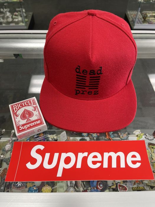 Dead prez best sale supreme hat