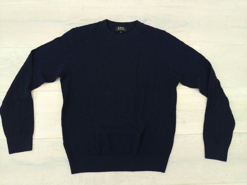 A.P.C. APC sweater Blue--100% wool | Grailed