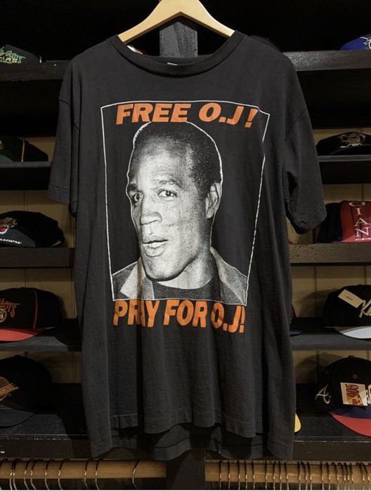 Vintage Vintage OJ Simpson vintage murder trial t-shirt | Grailed