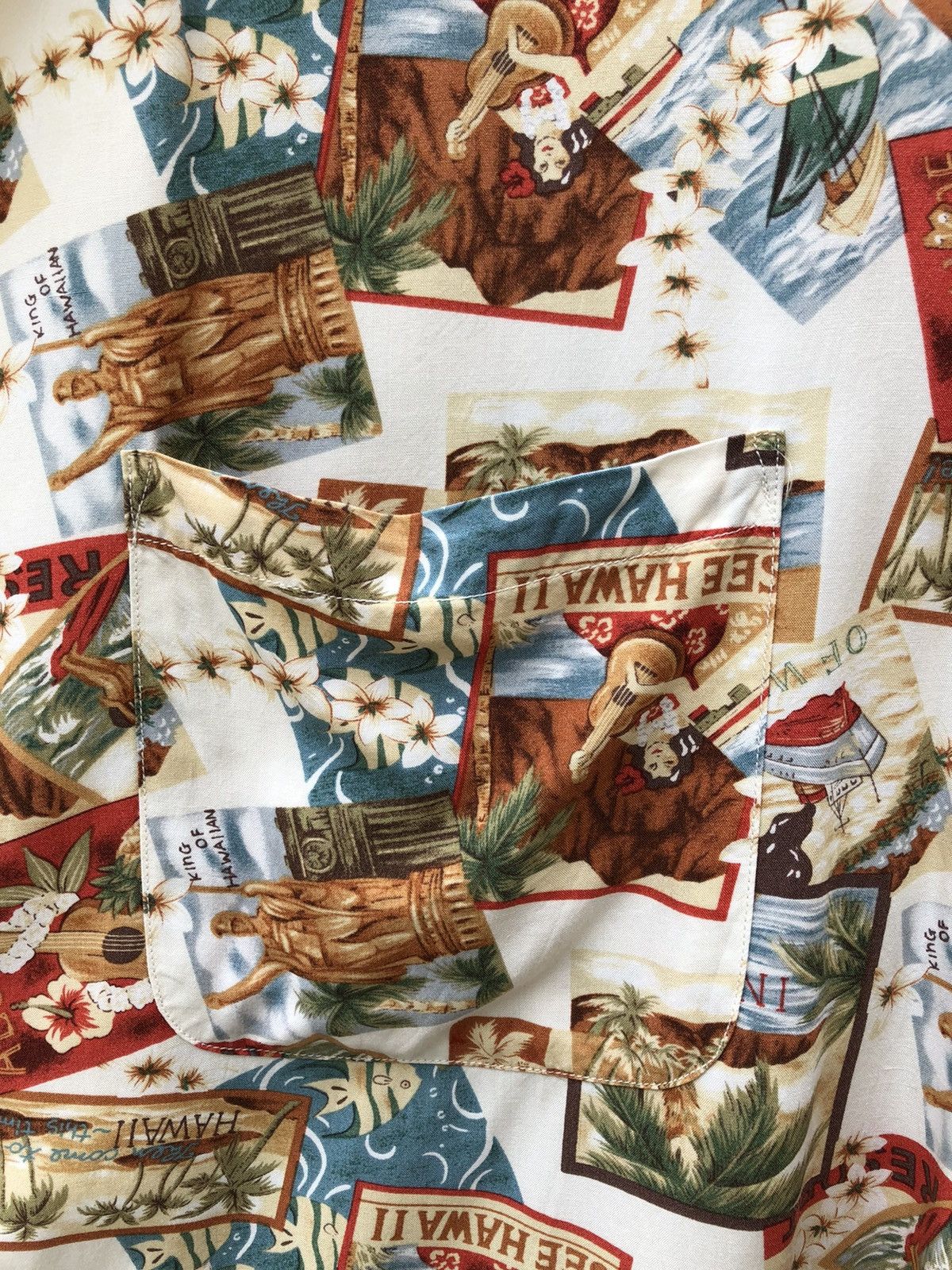 Vintage Japanese Hawaiian Shirt Dodgest Rayon Aloha Size US M / EU 48-50 / 2 - 5 Thumbnail