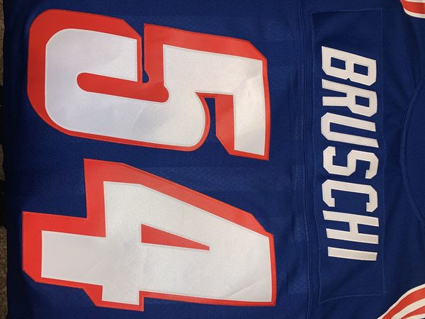 Officially Licensed NFL Men's Mitchell & Ness Bruschi Patriots Jersey