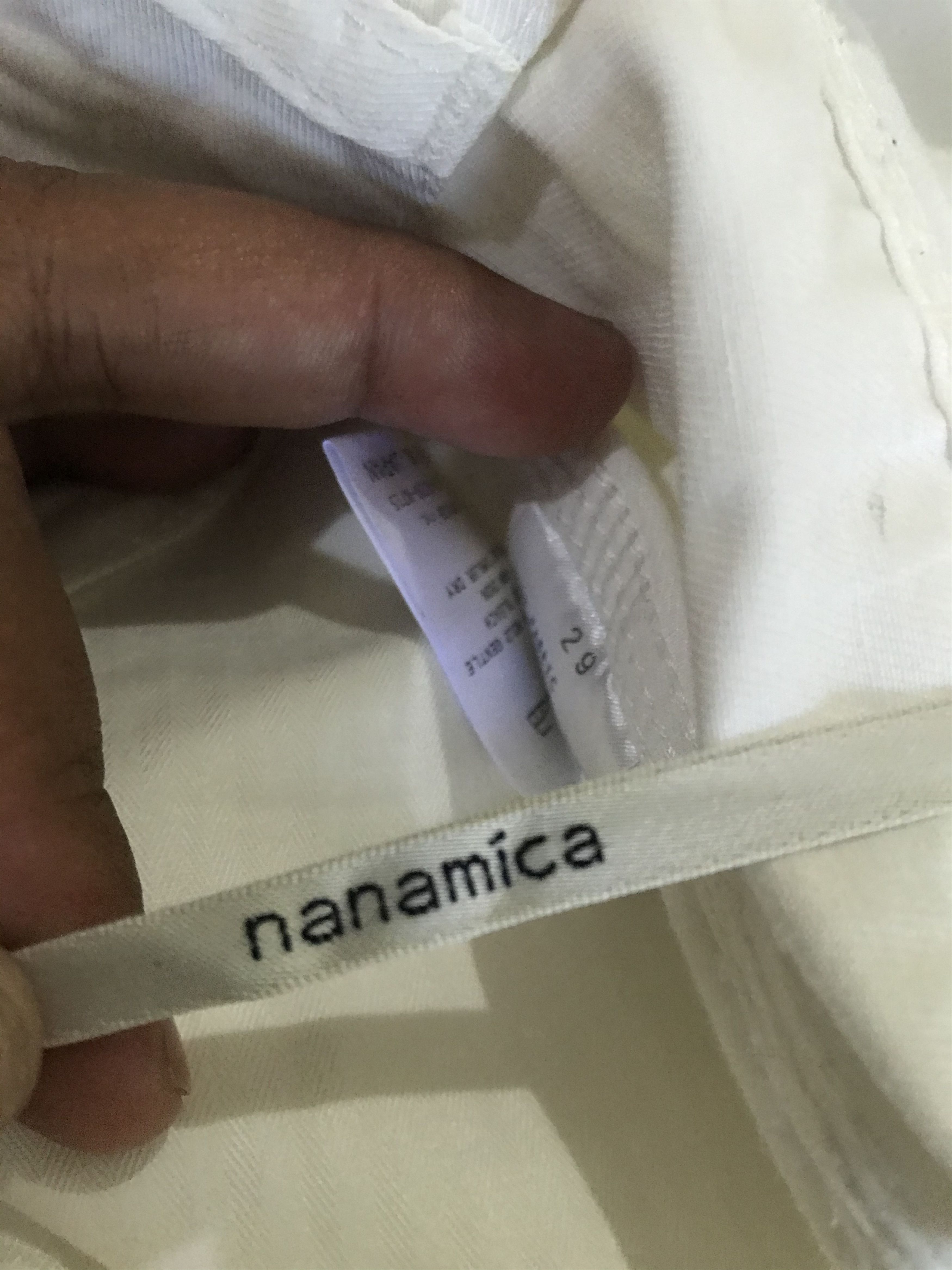 Nanamica JAPAN BRAND NANAMICA WHITE PANTS CASUAL Size US 34 / EU 50 - 5 Thumbnail